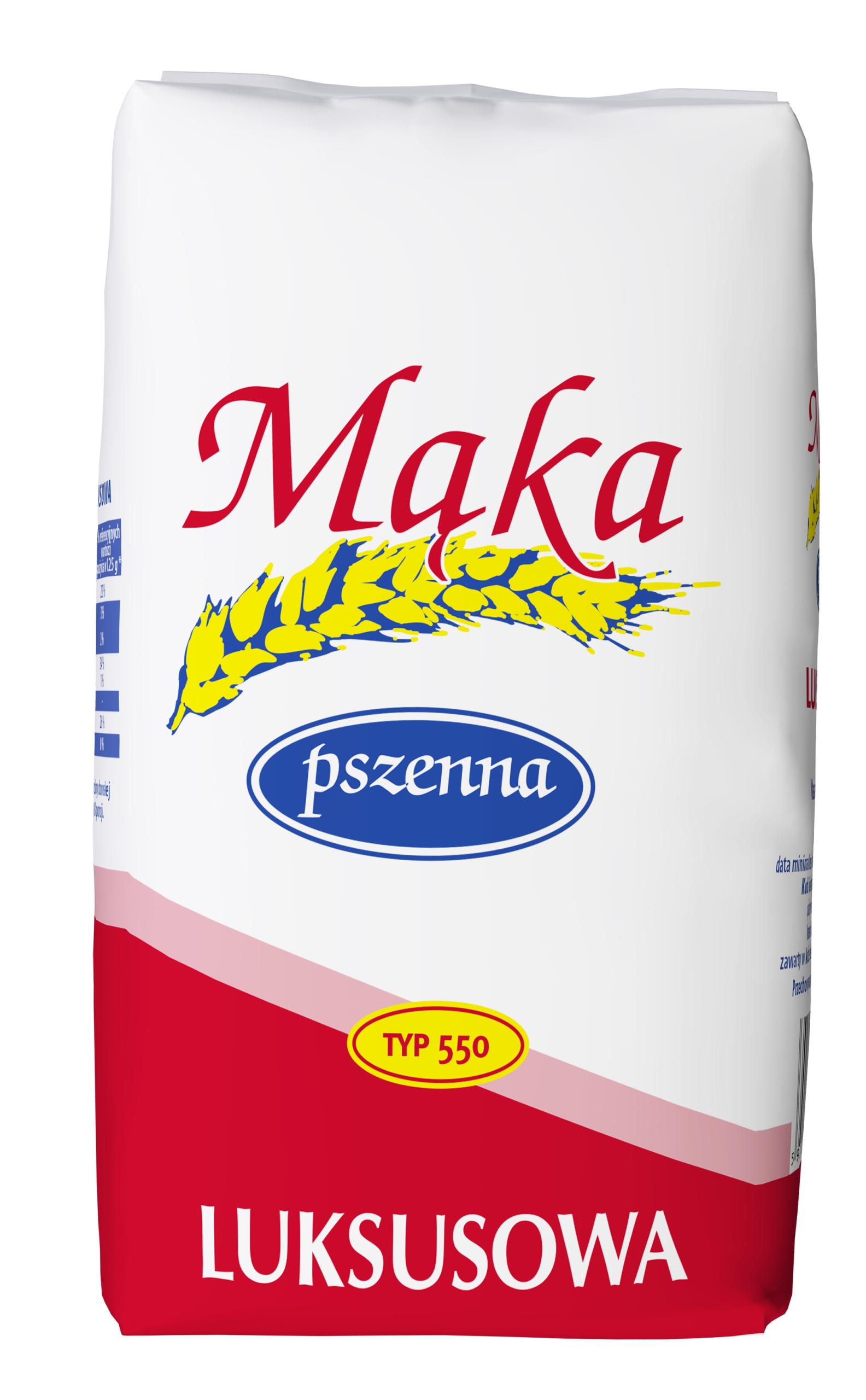 Luxusní pšeničná mouka typ 550 Polskie Młyny 1 kg