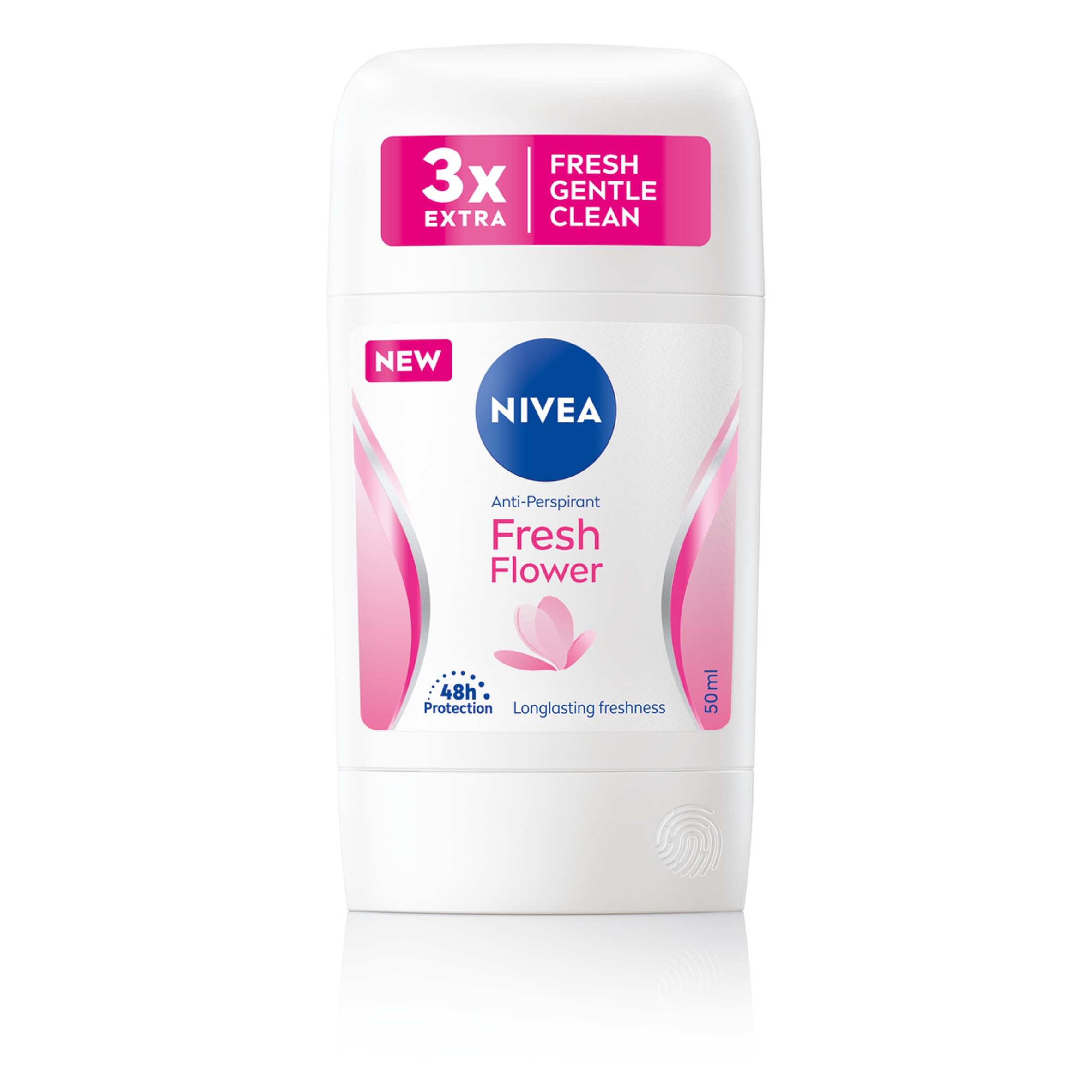 NIVEA Antyperspirant Fresh Flowe x4 Sztyft 50 ml Marka Nivea
