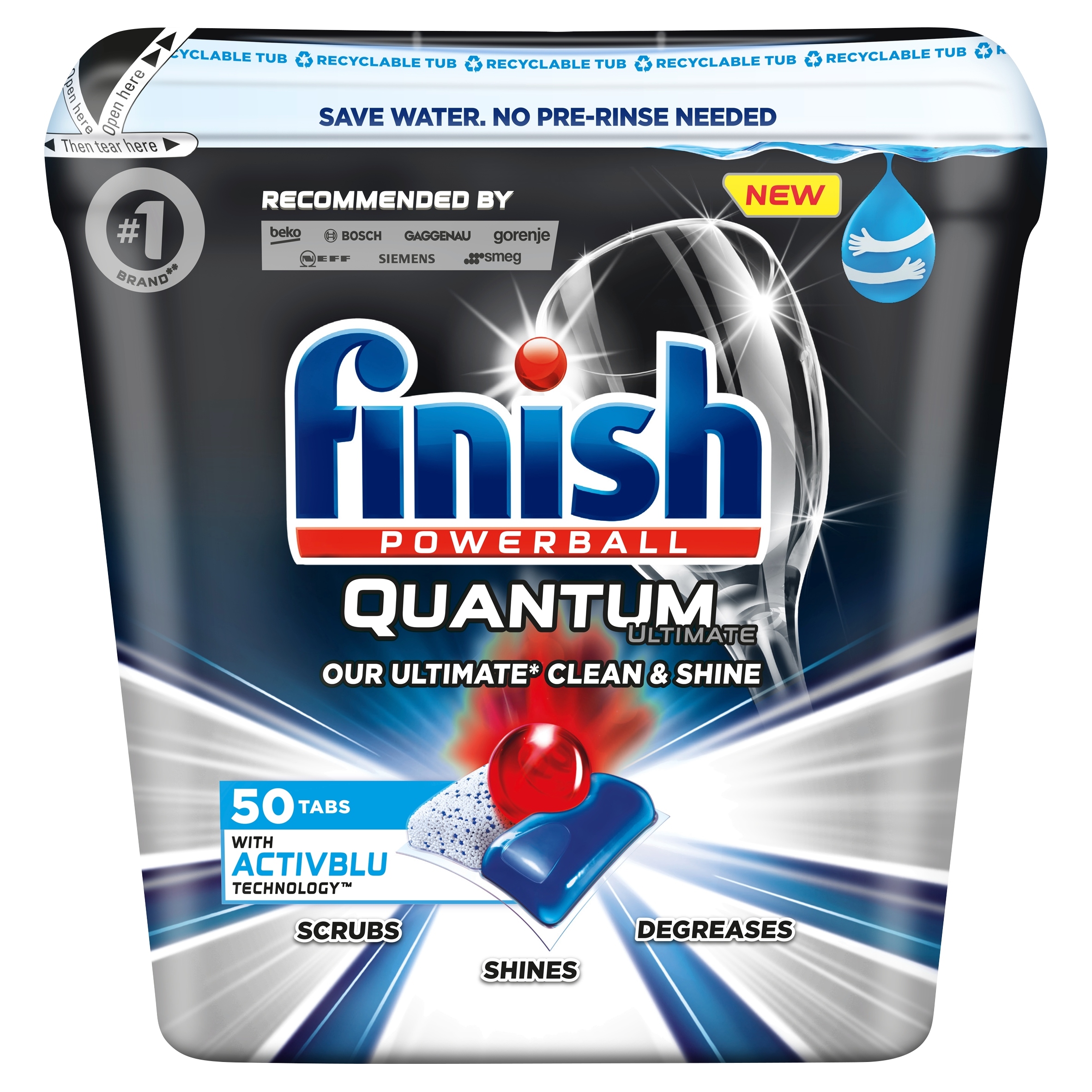 

Finish Quantum kapsułki do zmywarki Regular 50szt.