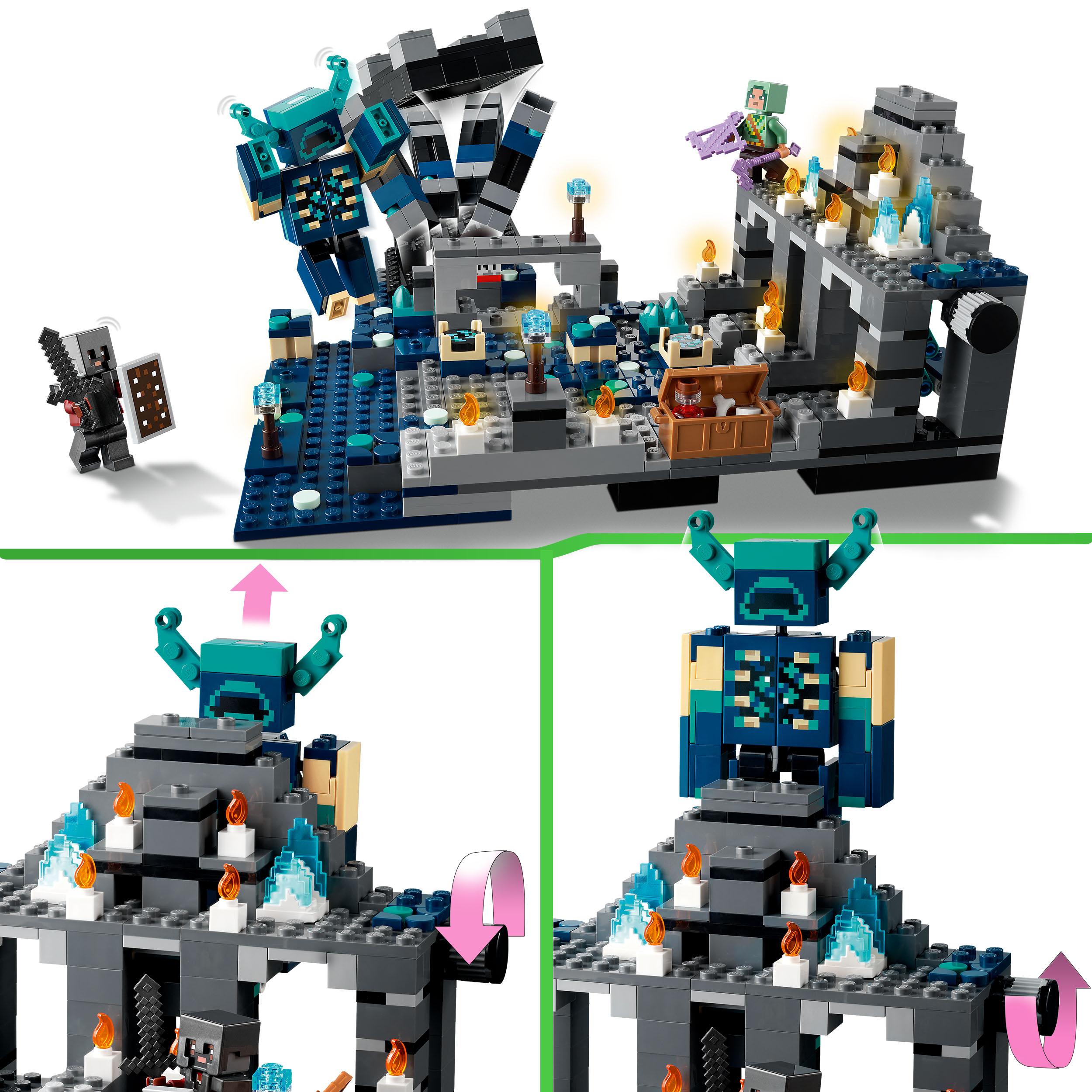 LEGO Minecraft 21246 BITWA W MROCZNEJ GŁĘBI Bohater / Bajka Minecraft