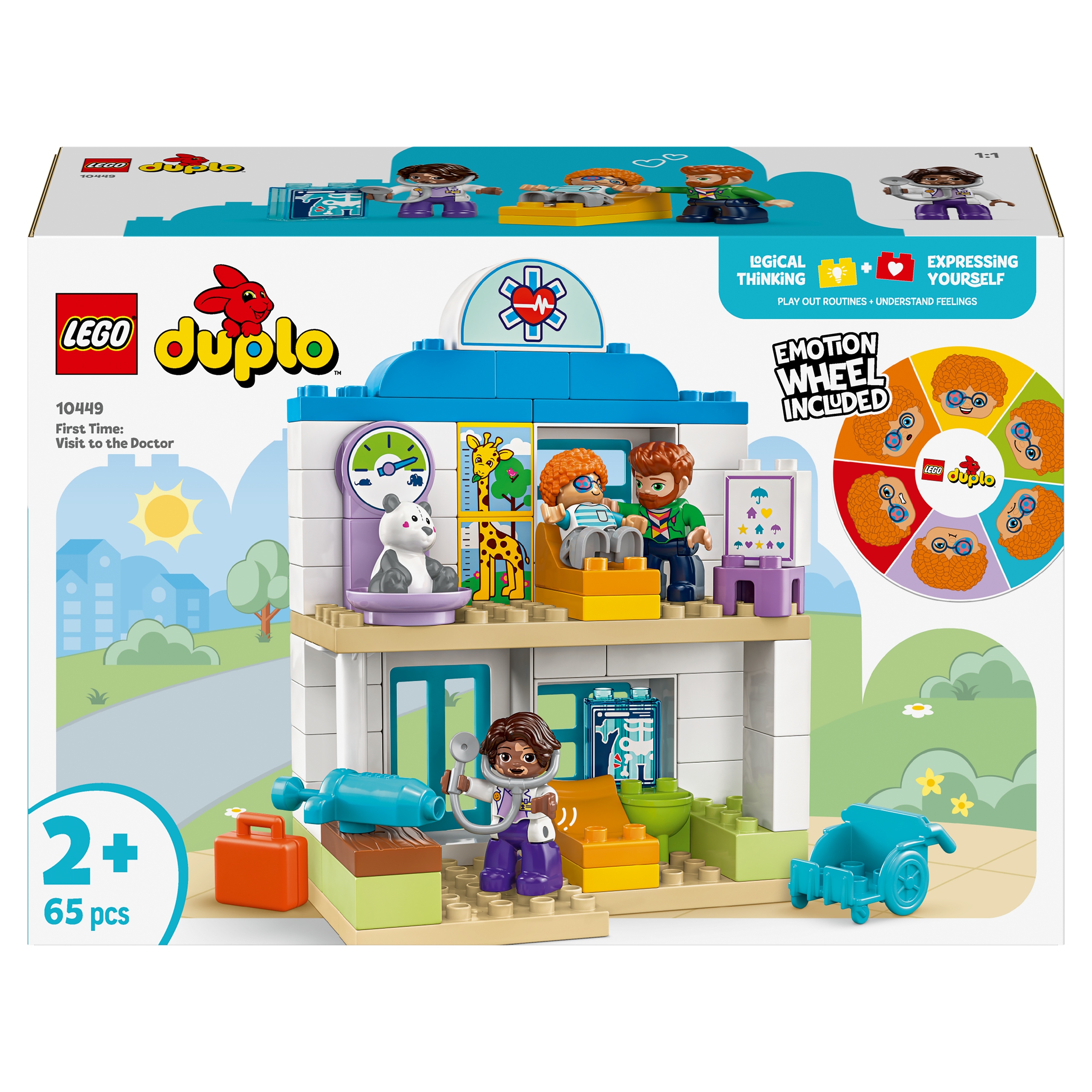 Lego Duplo 10449 Pierwszy Raz: Wizyta U Lekarza 65 El. 2+