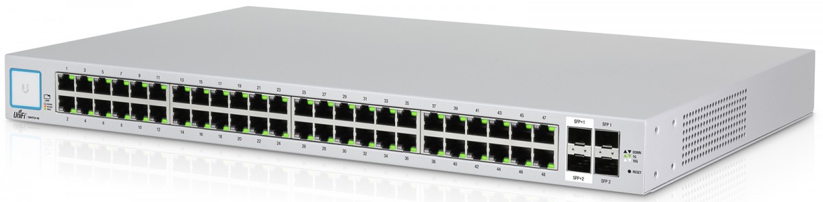 

Switch 48x1GbE 2xSFP US-48