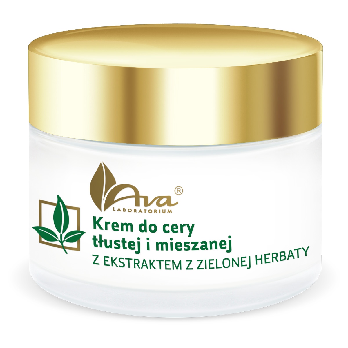 AVA LABORATORIUM ZIELONA HERBATA CERA TŁUSTA I MIESZANA
