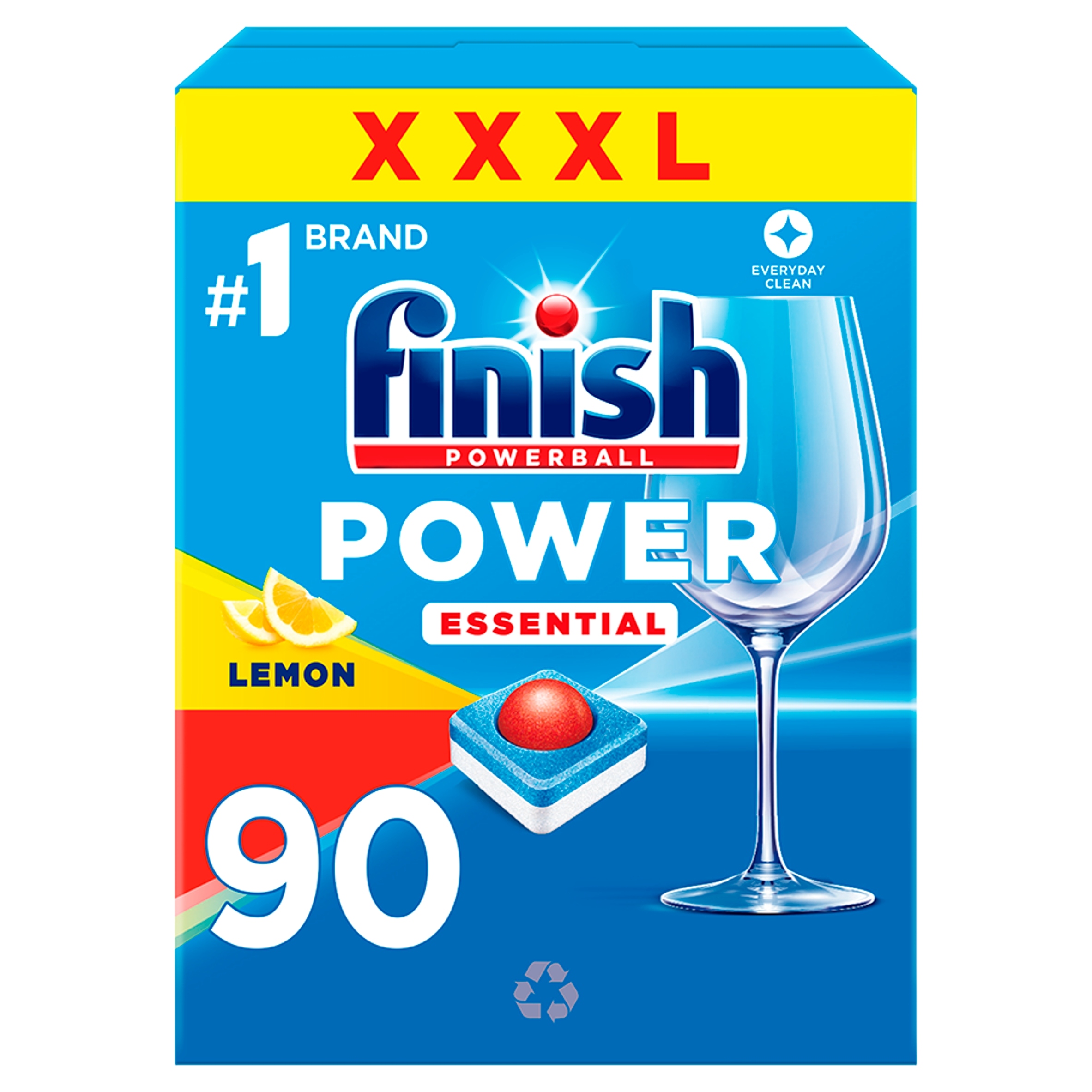 Levně Finish Tablety Power Essential 90 lemon