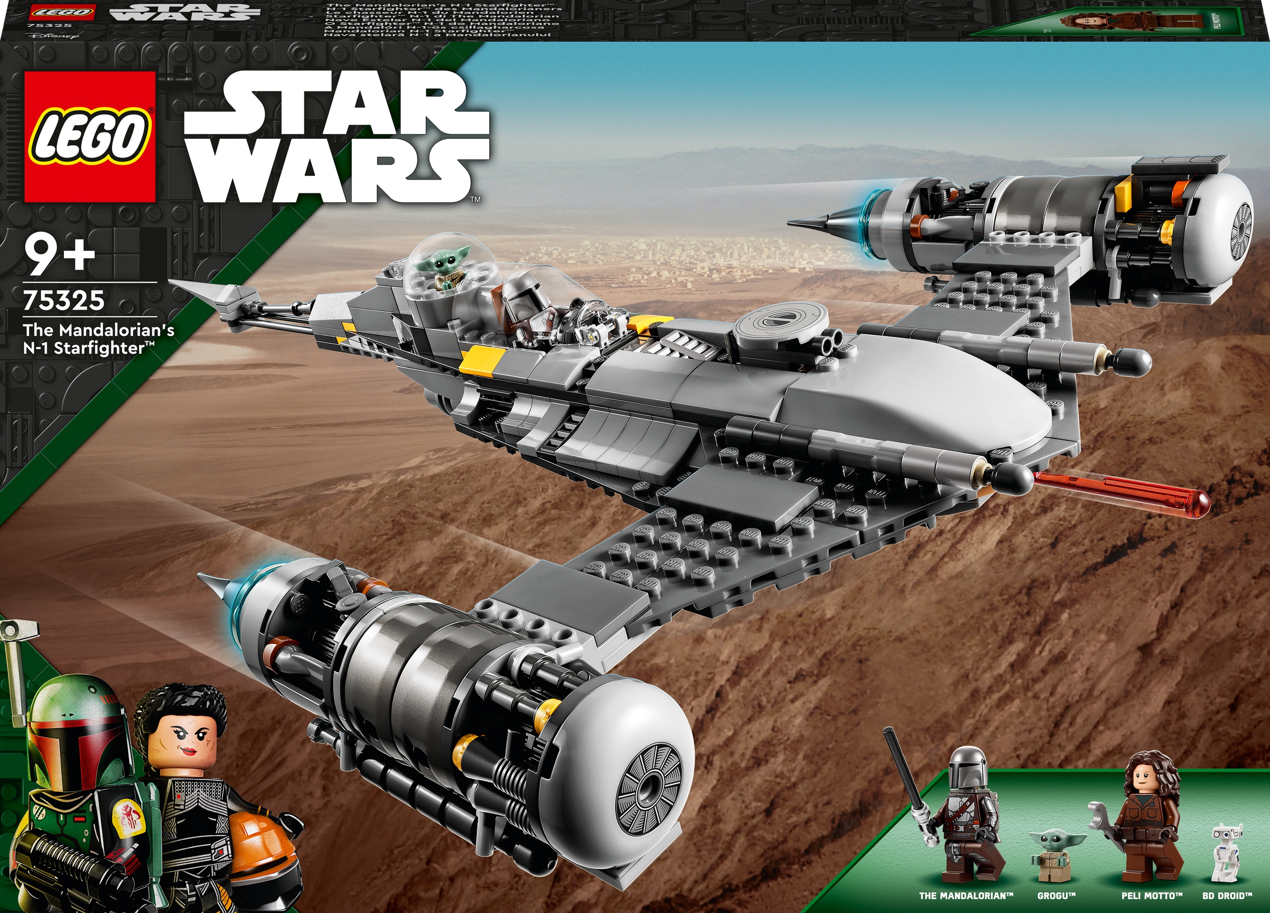

Lego Star Wars 75325 Myśliwiec N-1 Mandalorianina