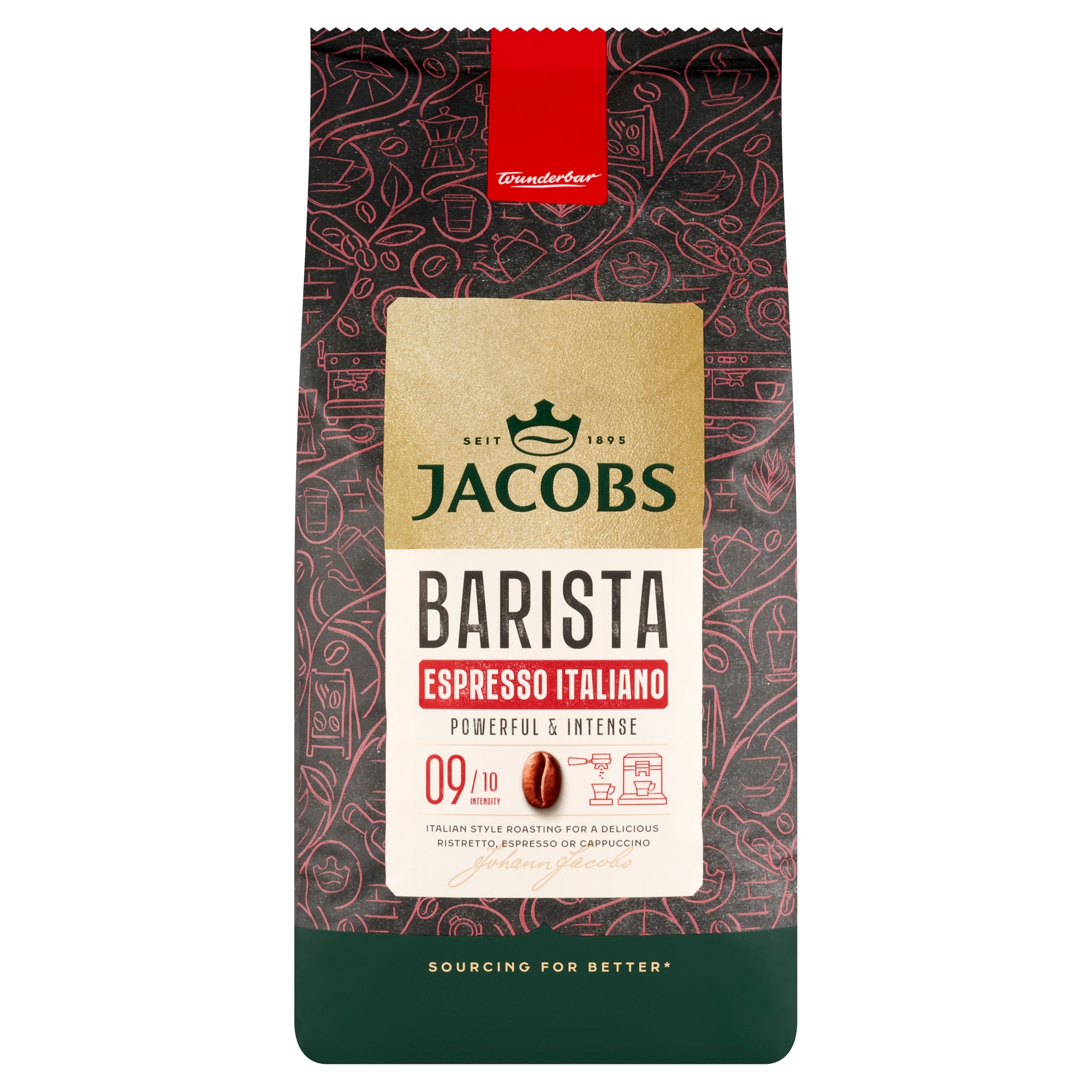 Levně Káva Jacobs Barista Editions Espresso Italiano 1000 g