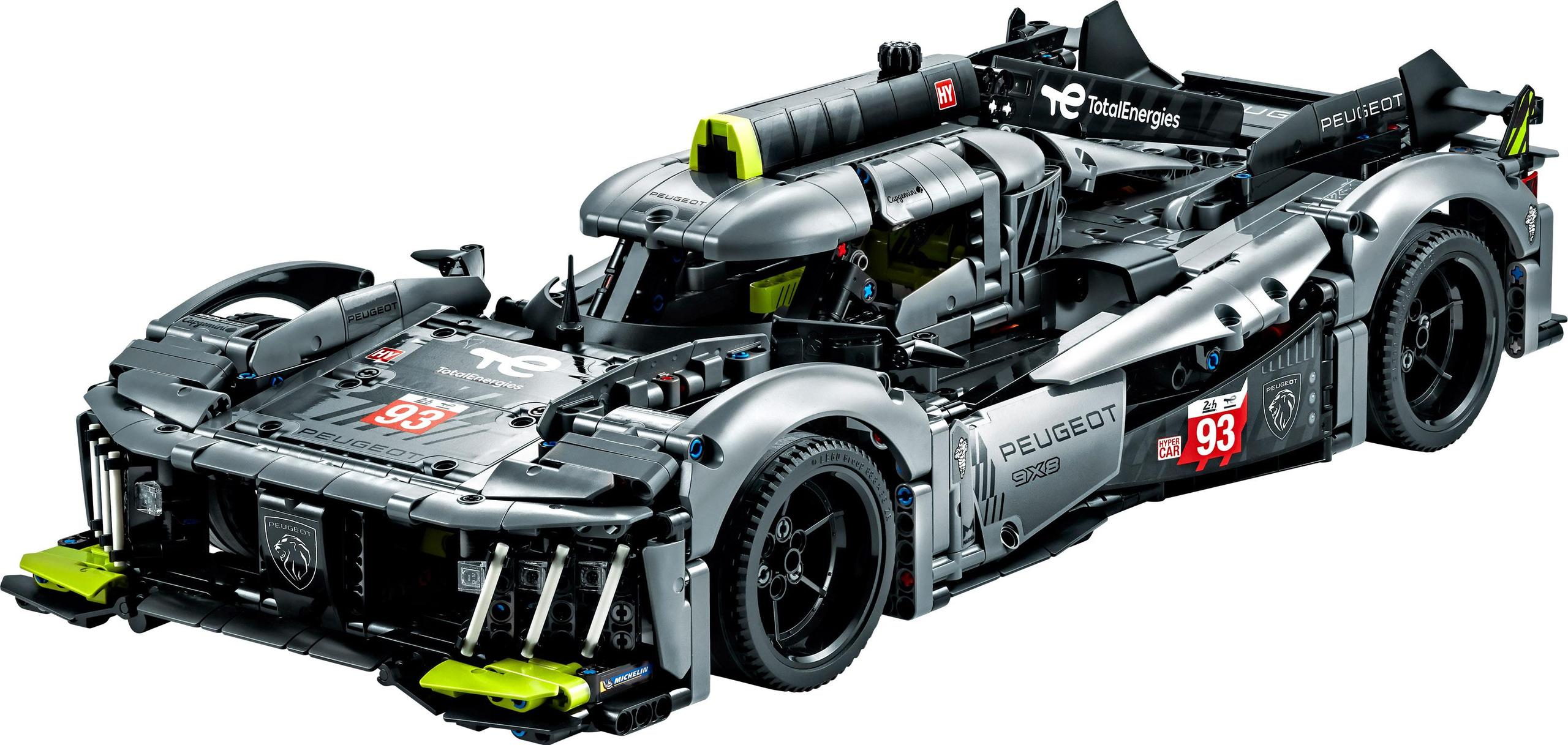 LEGO TECHNIC 42156 PEUGEOT 9X8 24H LE MANS HYBRID HYPERCAR AUTO Numer produktu 42156