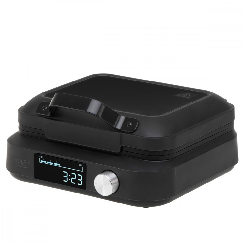 Gofrownica Adler AD 3087 z Wyświetlaczem LED i Automatycznym Timerem