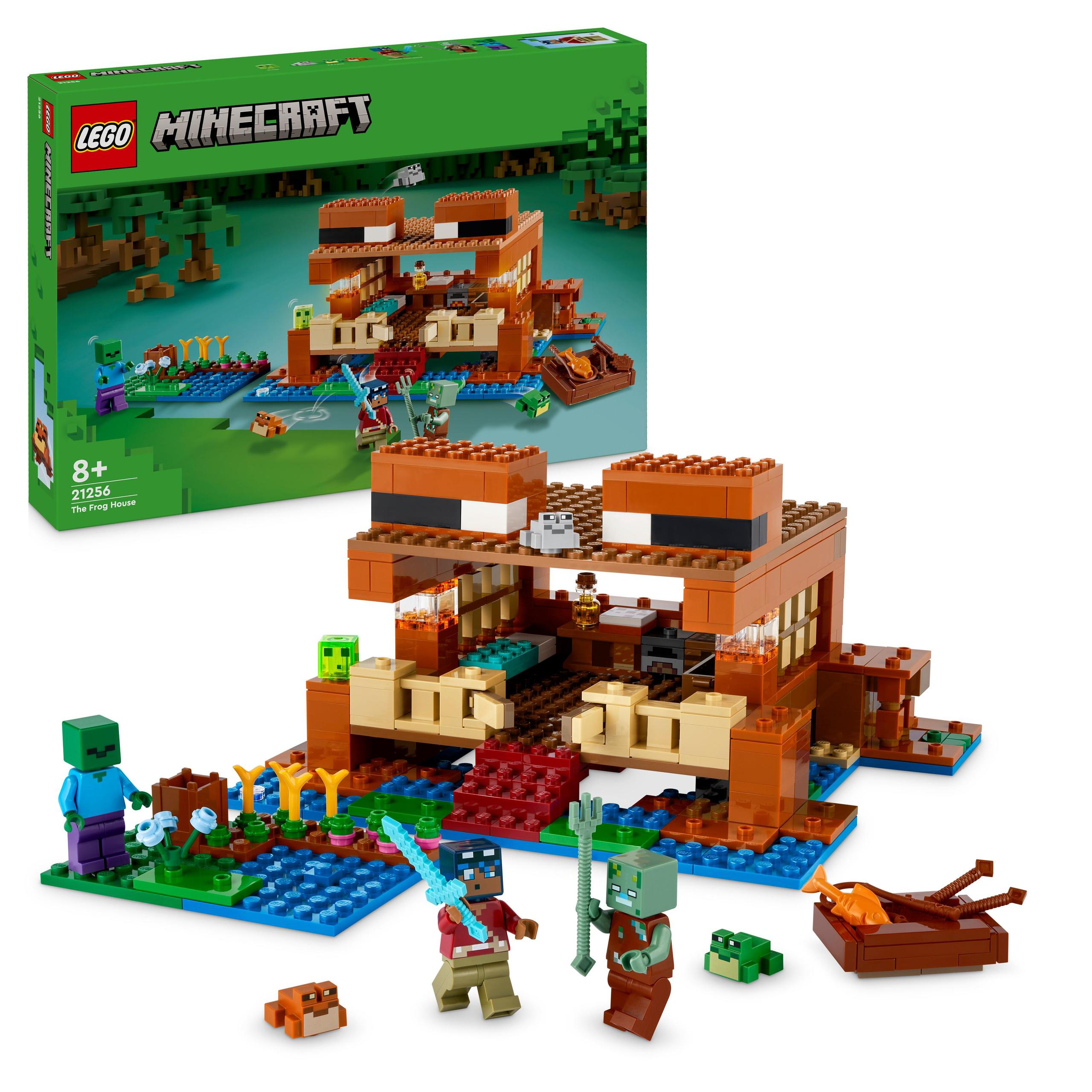 LEGO Minecraft - Żabi domek (21256) KLOCKI PREZENT