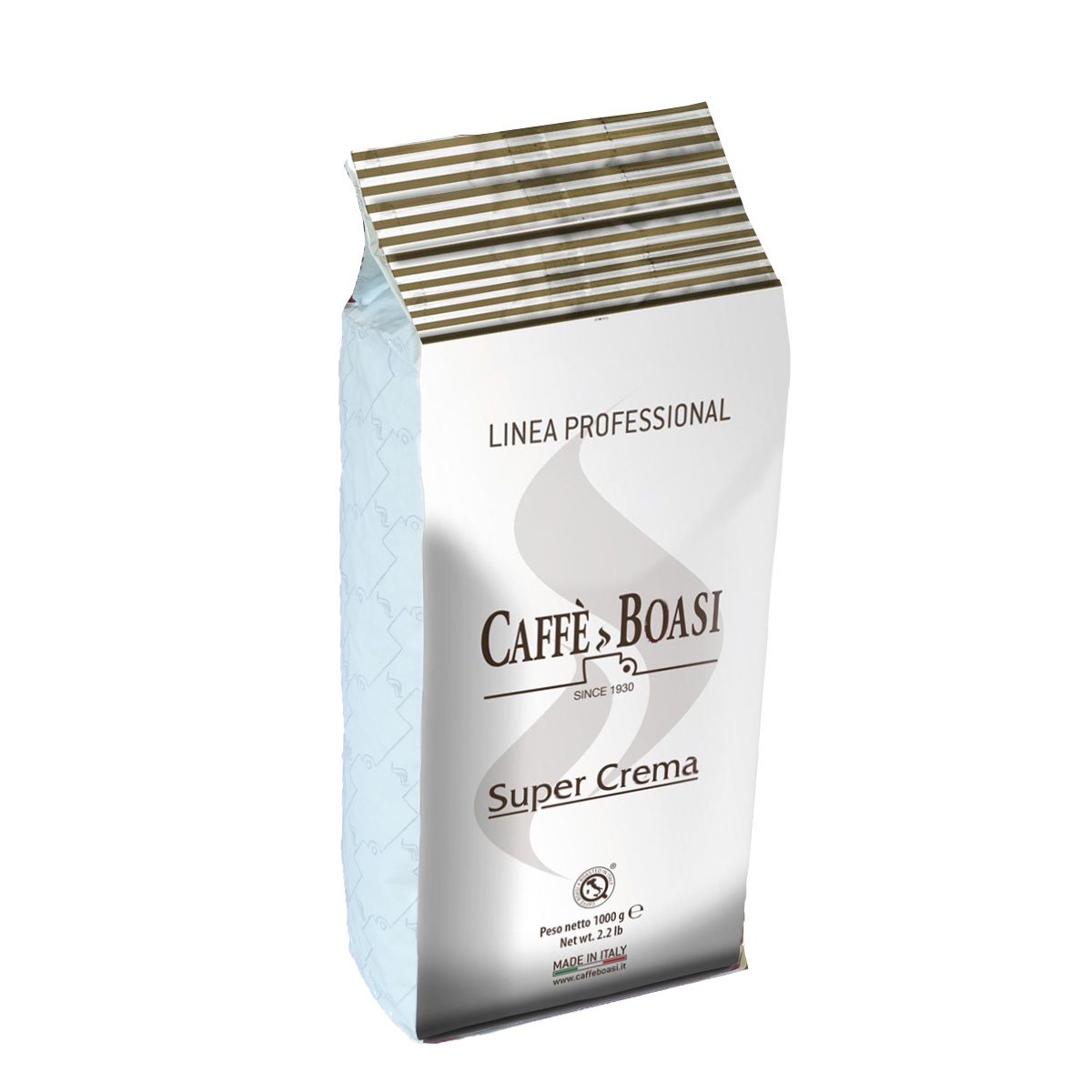 Levně Káva zrnková Robusta Caffe Boasi Crema 1000 g