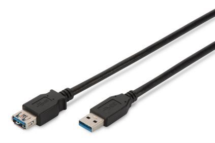 Kabel przedłużający Digitus Usb 3.1 Gen.1 SuperSpeed 5Gbps Typ Usb A/usb A