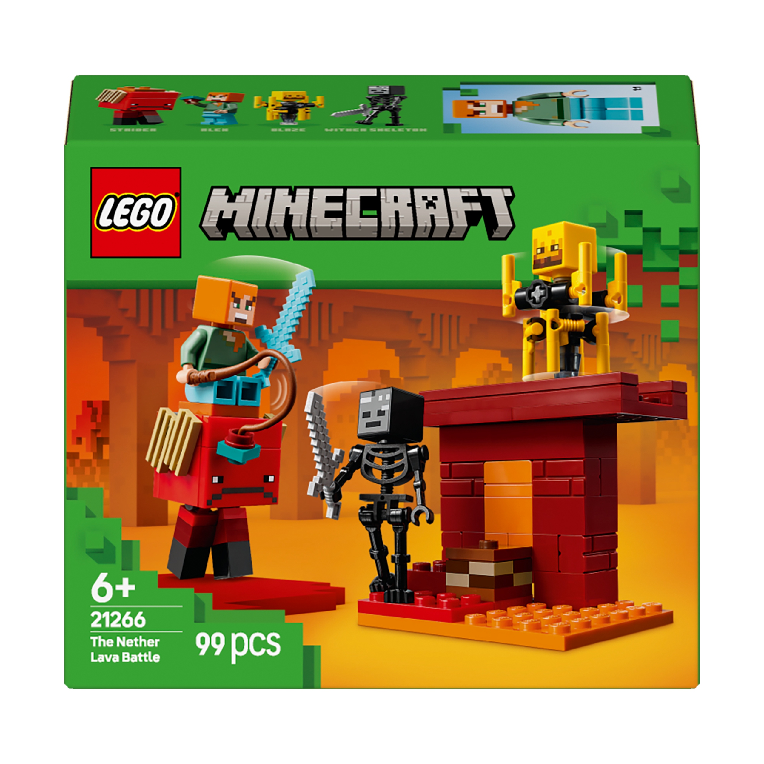 LEGO Minecraft 21266 Bitwa Na Moście Netheru (5702017815404) • Cena ...