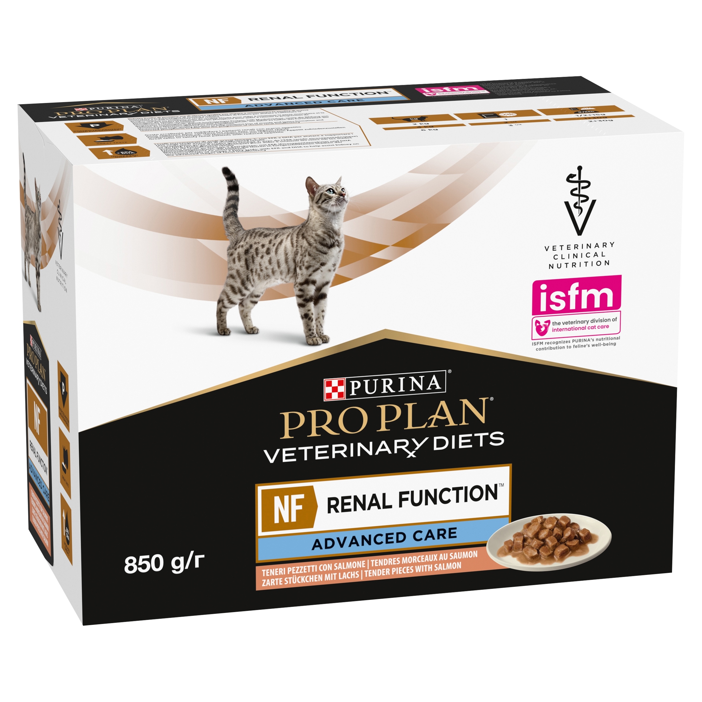 Levně Purina Pvd Feline Nf Renal Function s lososem 20x85g