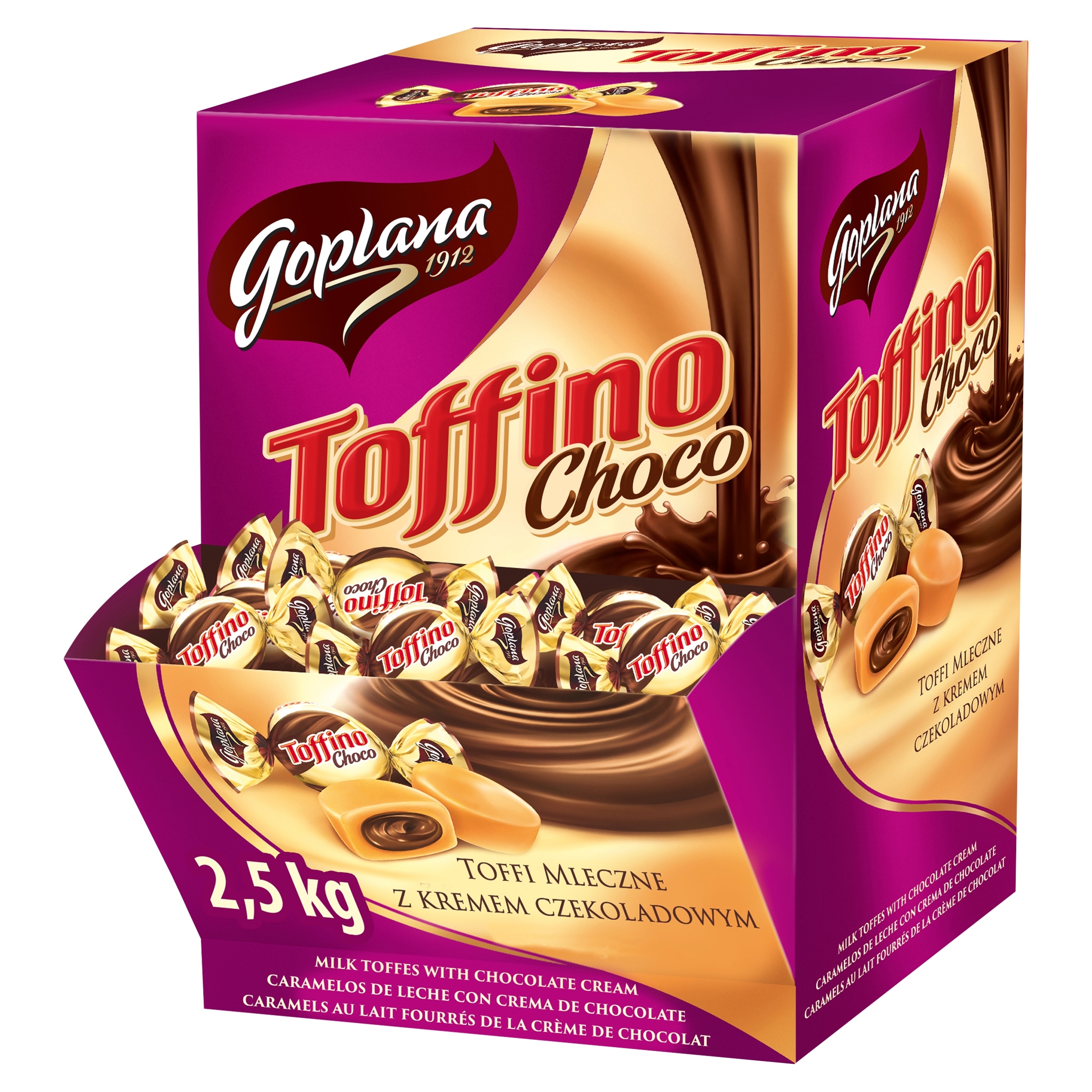 Toffi Goplana Czekoladowe 2500 g