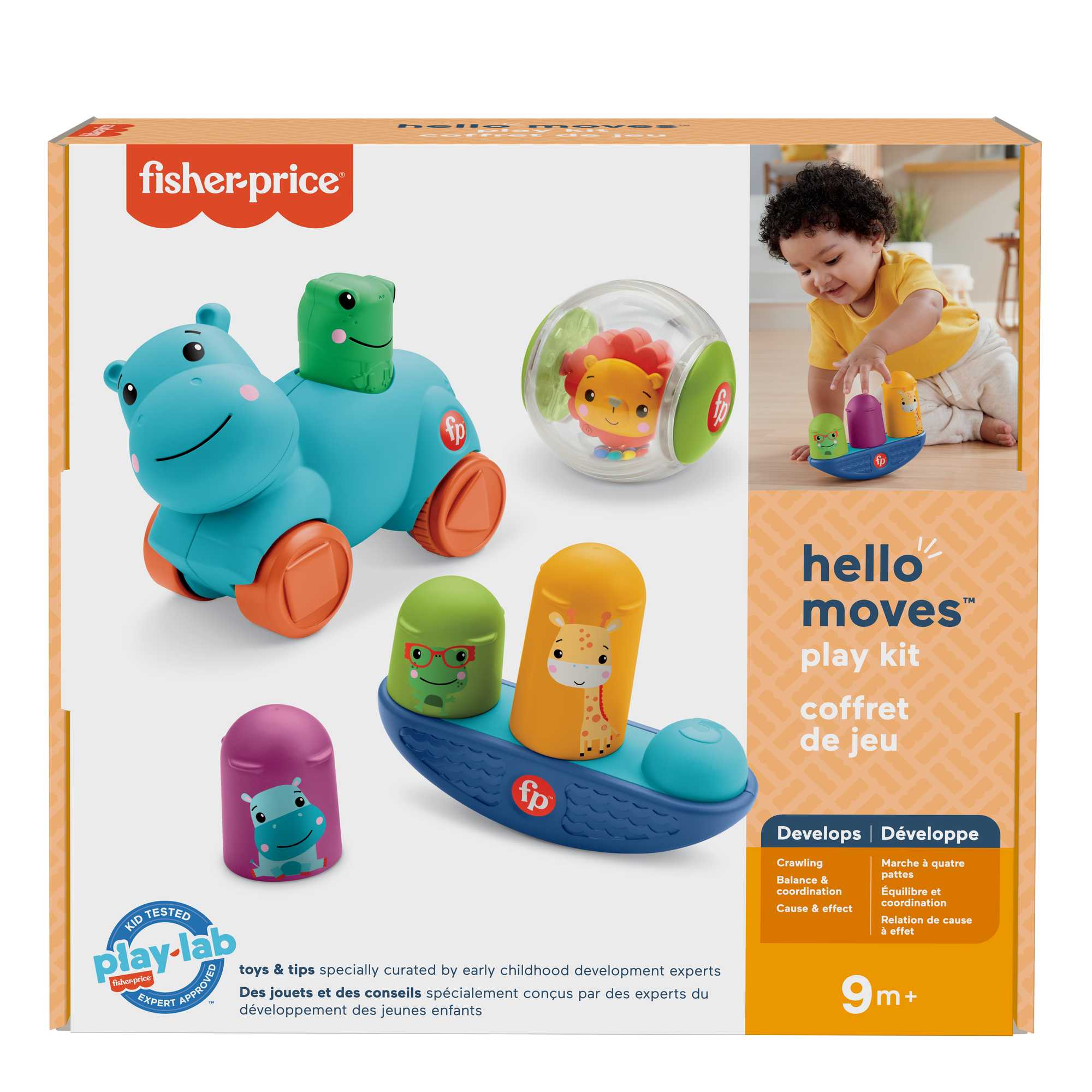 

Fisher-Price Zestaw zabawek Rozwijamy ruchy HFJ94