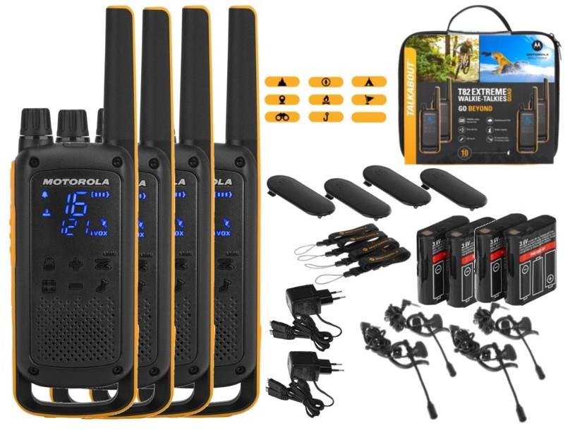 

Krótkofalówka Motorola T82EXTREMQUAD