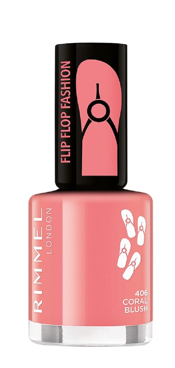 

Rimmel Flipflop Fashion 406 Coral Blush lakier