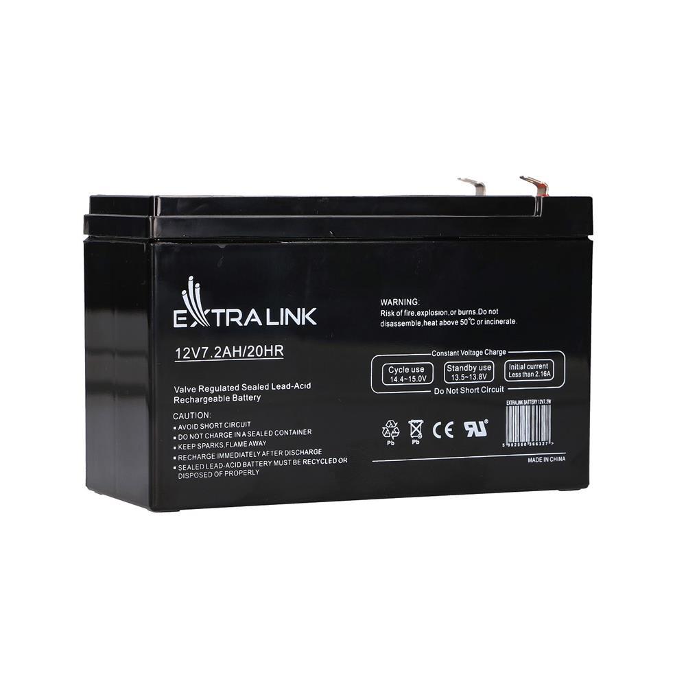 Extralink Agm 12V 7,2Ah 7Ah Akumulator bezobsługowy Extralink