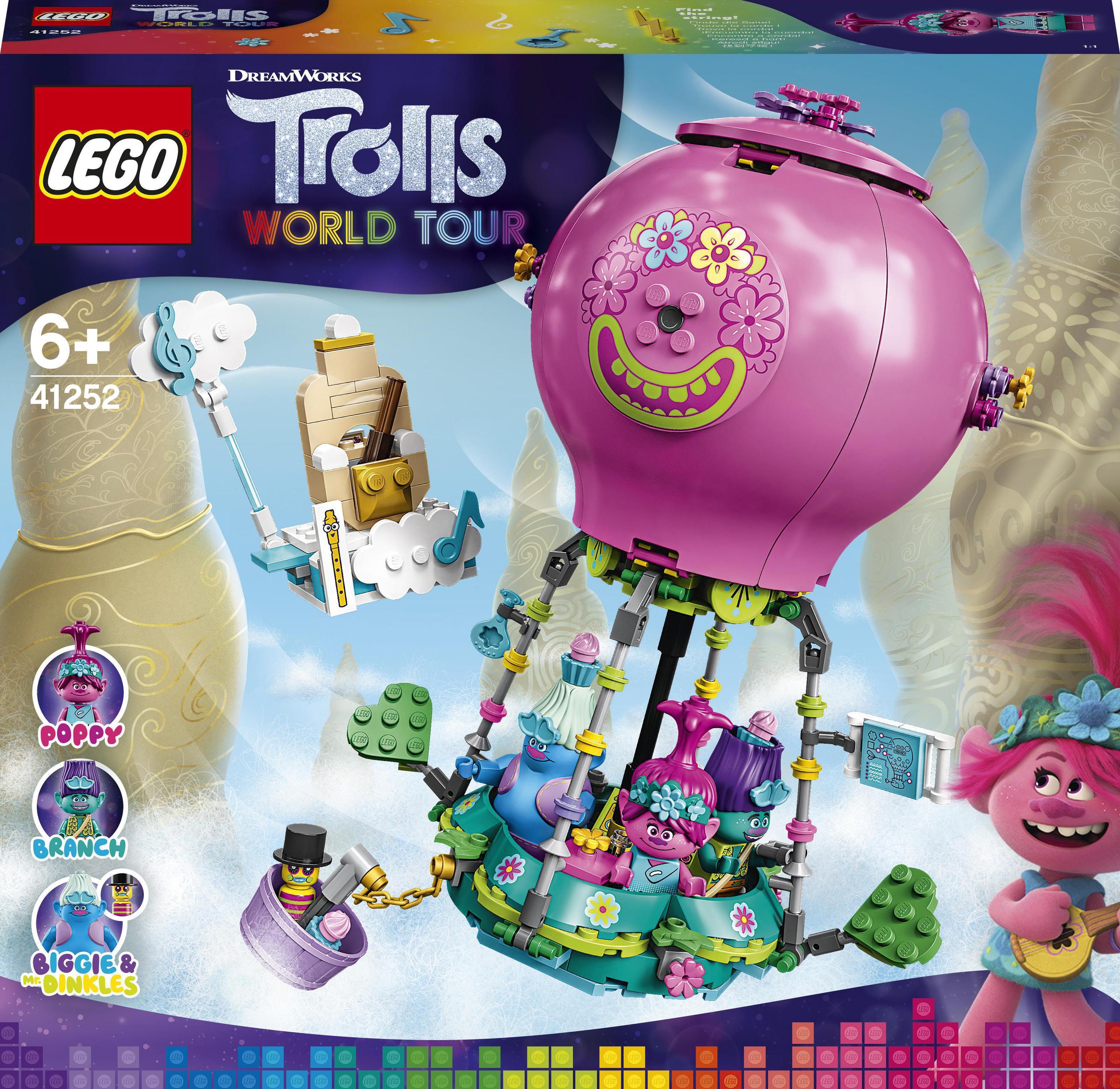 LEGO Trolls World Tour 41252 Przygoda Poppy w balonie