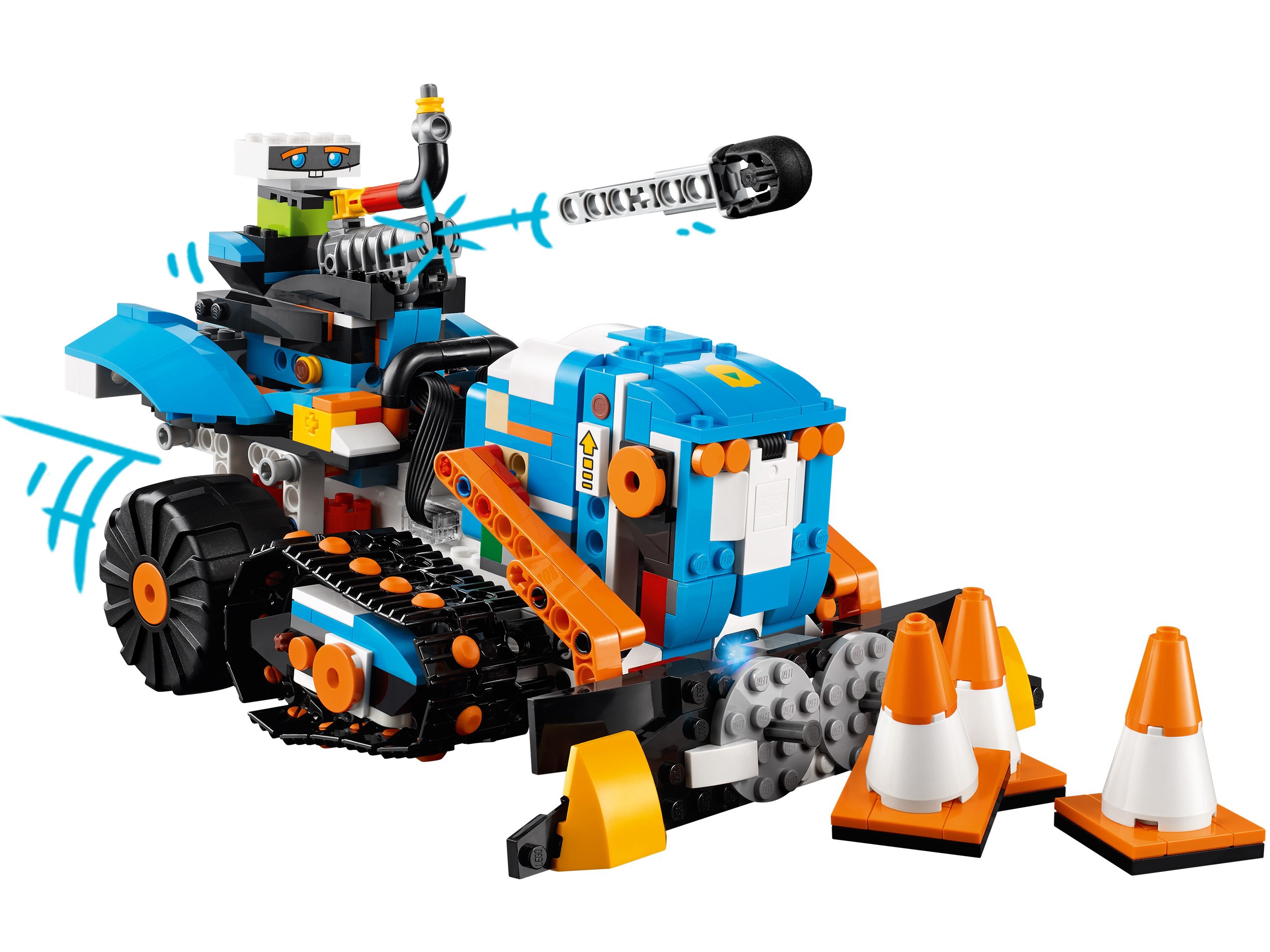 LEGO BOOST ROBOT KLOCKI DUŻY ZESTAW KREATYWNY PROGRAMOWANIE + APLIKACJA 5w1 Bohater brak