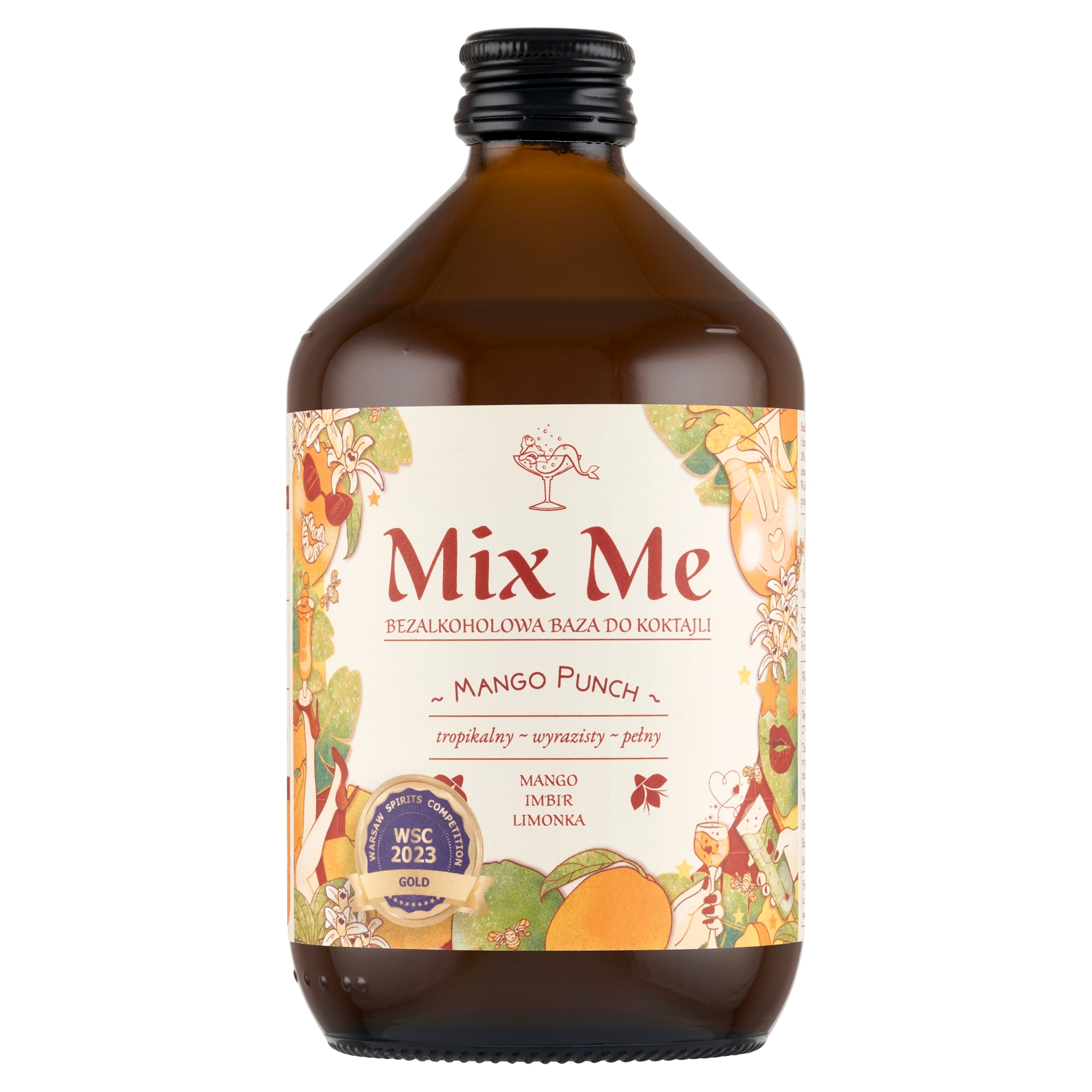 Levně Rolnik Mix Me Základ pro nápoje Mango Punch 500 ml