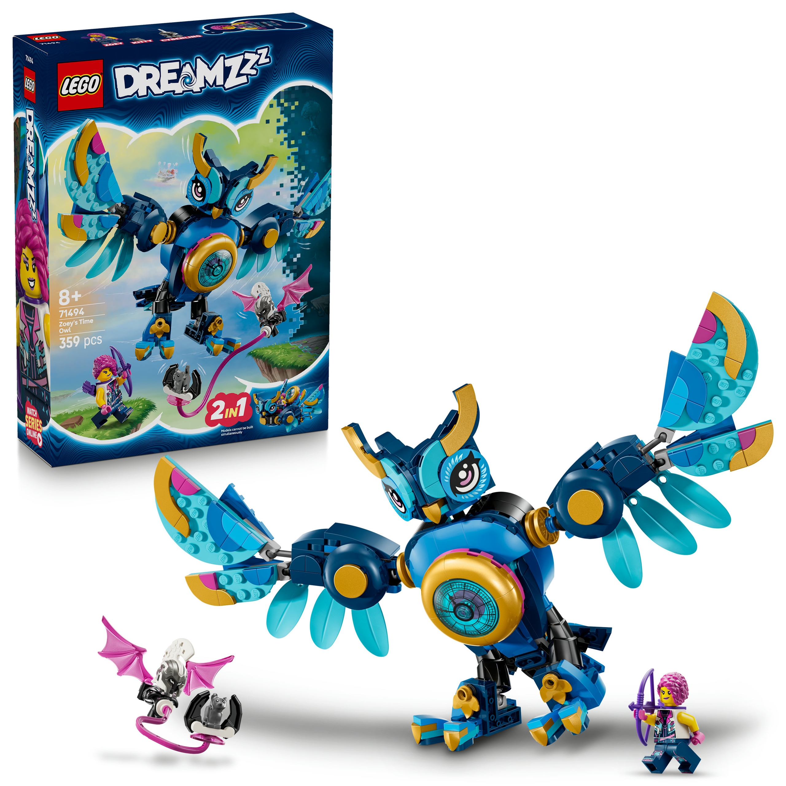 Lego Dreamzzz 71494 Sova času Zoey