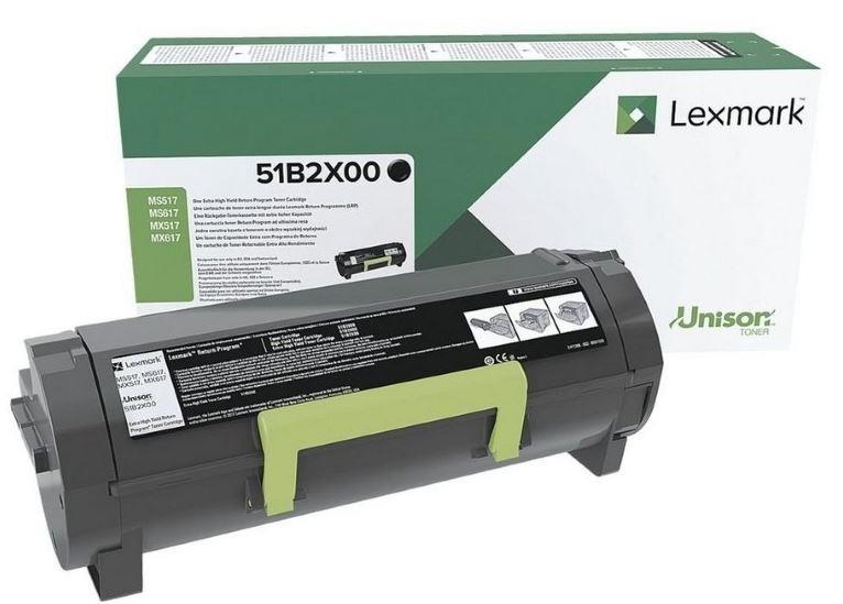 51B2X00 Lexmark 51B2X00 Toner Lexmark zpětný