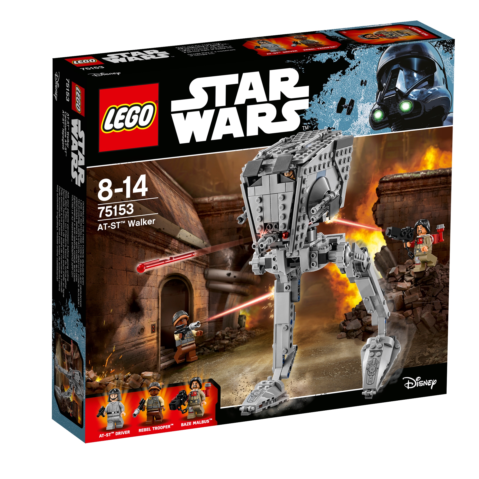 Lego Star Wars 75153 Kráčející mašinka At-st Walker Lotr 1 Unikát!