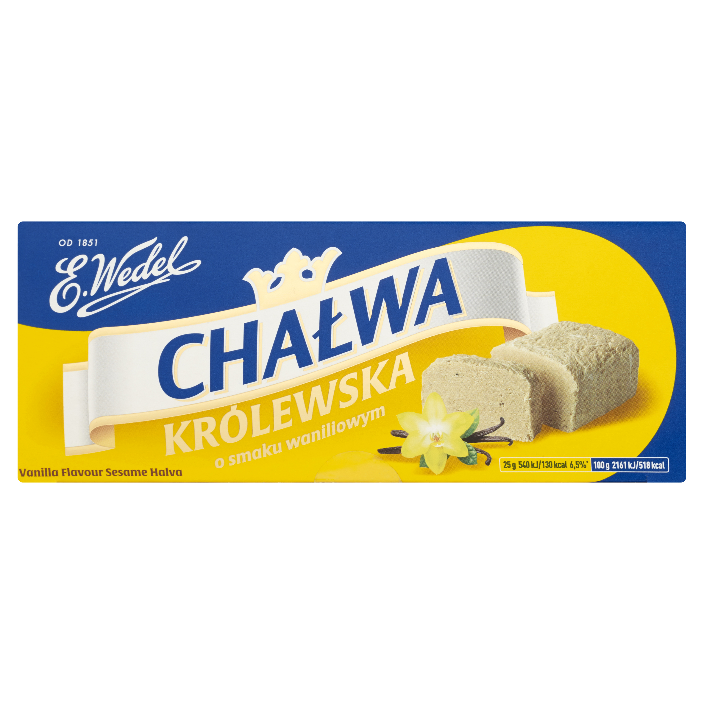 Levně 3x E.Wedel Chalva královská vanilková 250 g