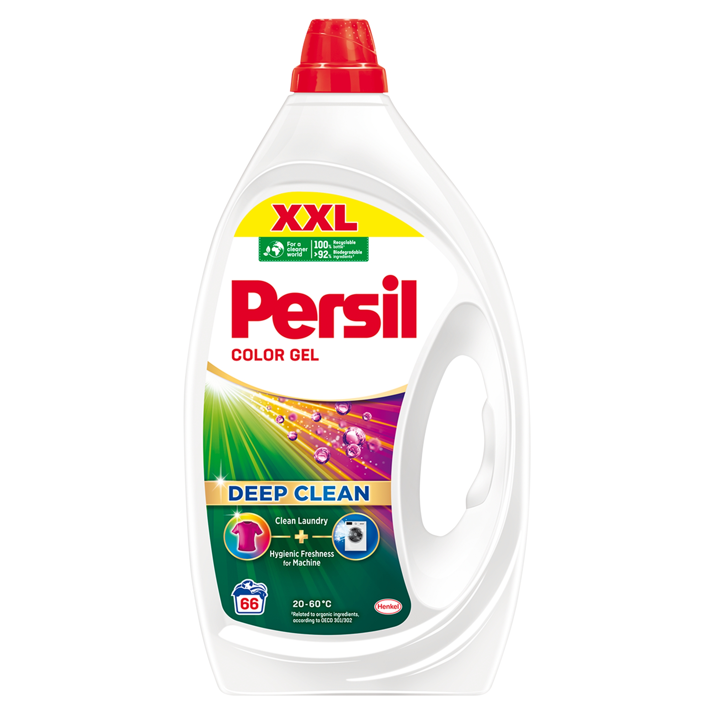 Levně Gel na praní barevných tkanin Persil DeepClean 2,97L 66pr