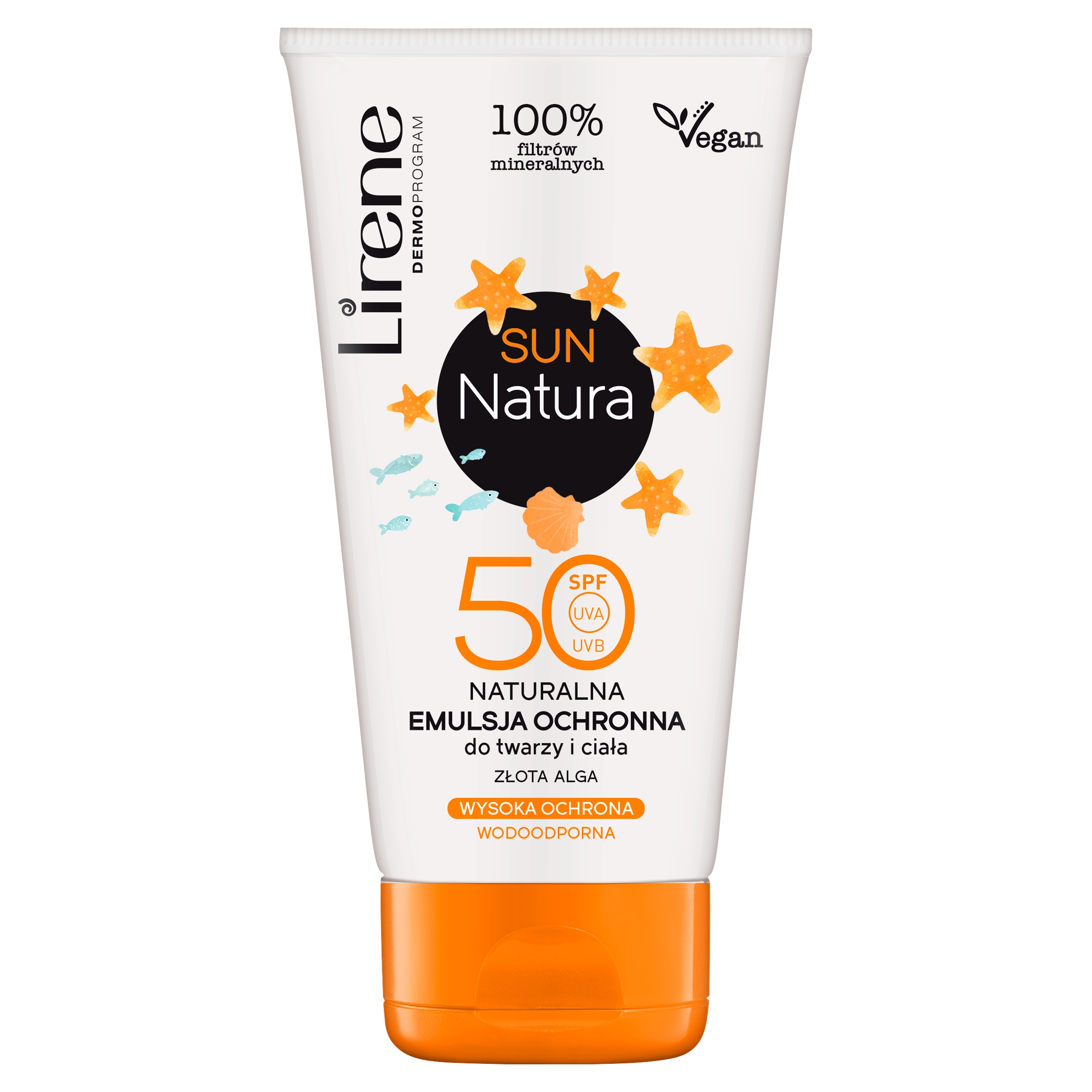 

Lirene Sun Natura SPF50 emulsja ochronna