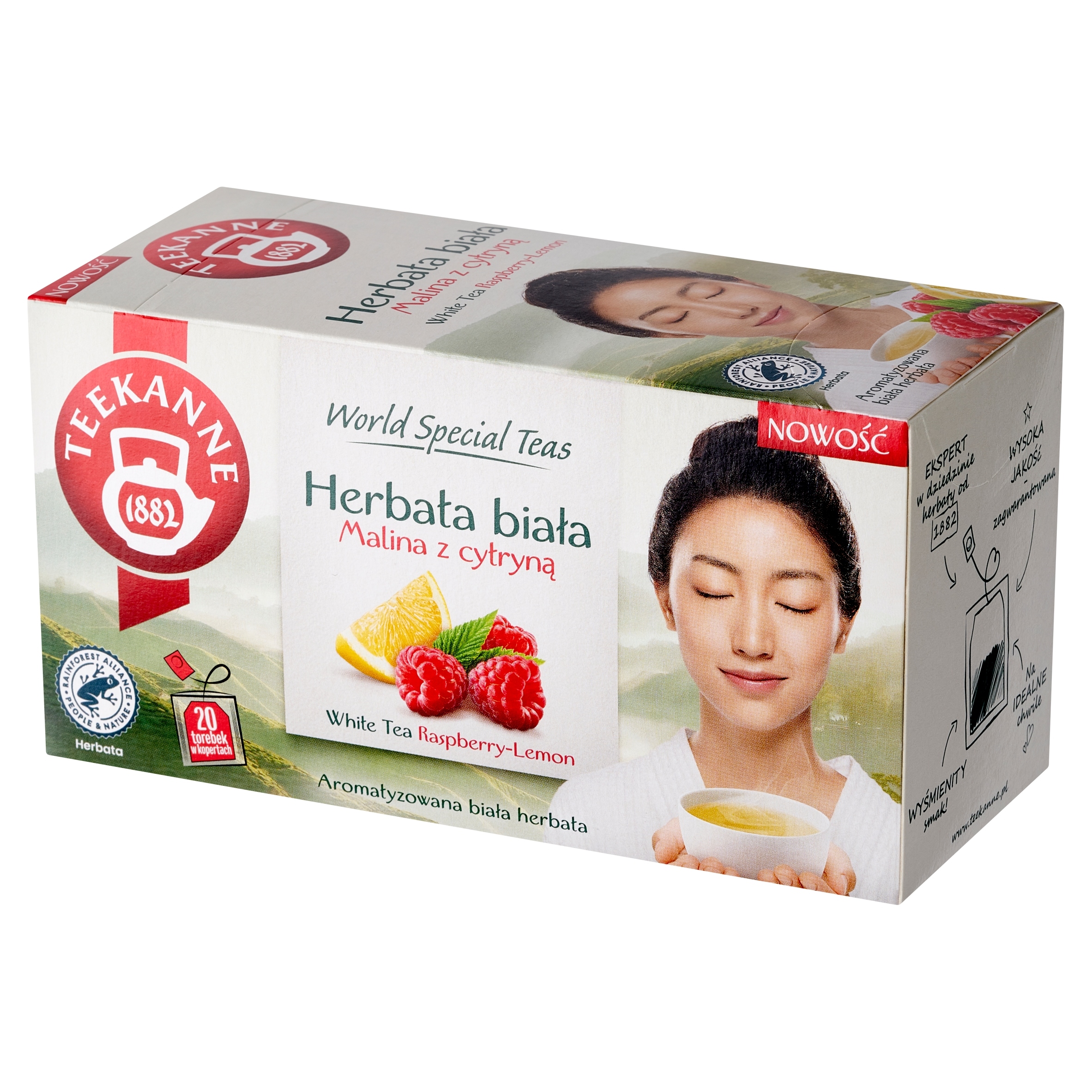 Levně Bílý Čaj Teekanne v sáčcích 25 g