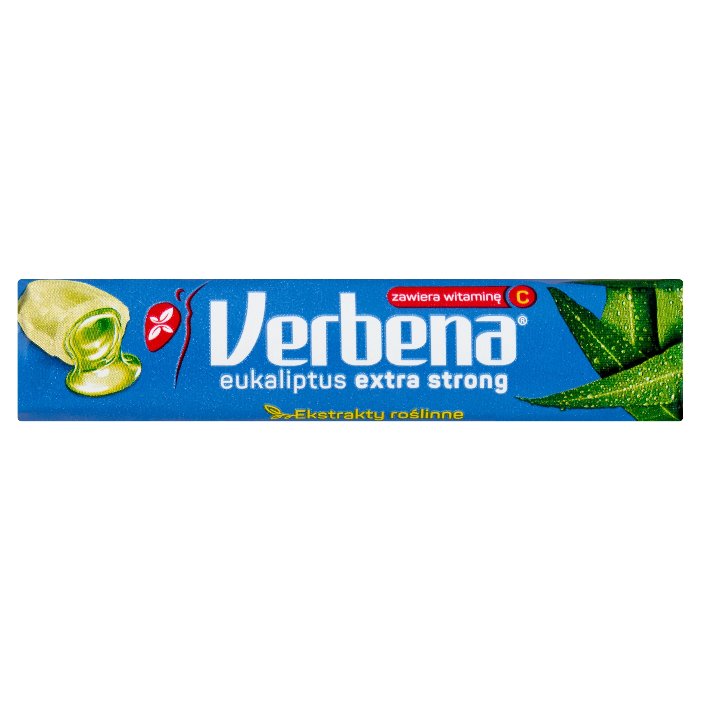 Verbana Bonbóny plněné eukalyptem a vitamínem C 32 g 24 ks