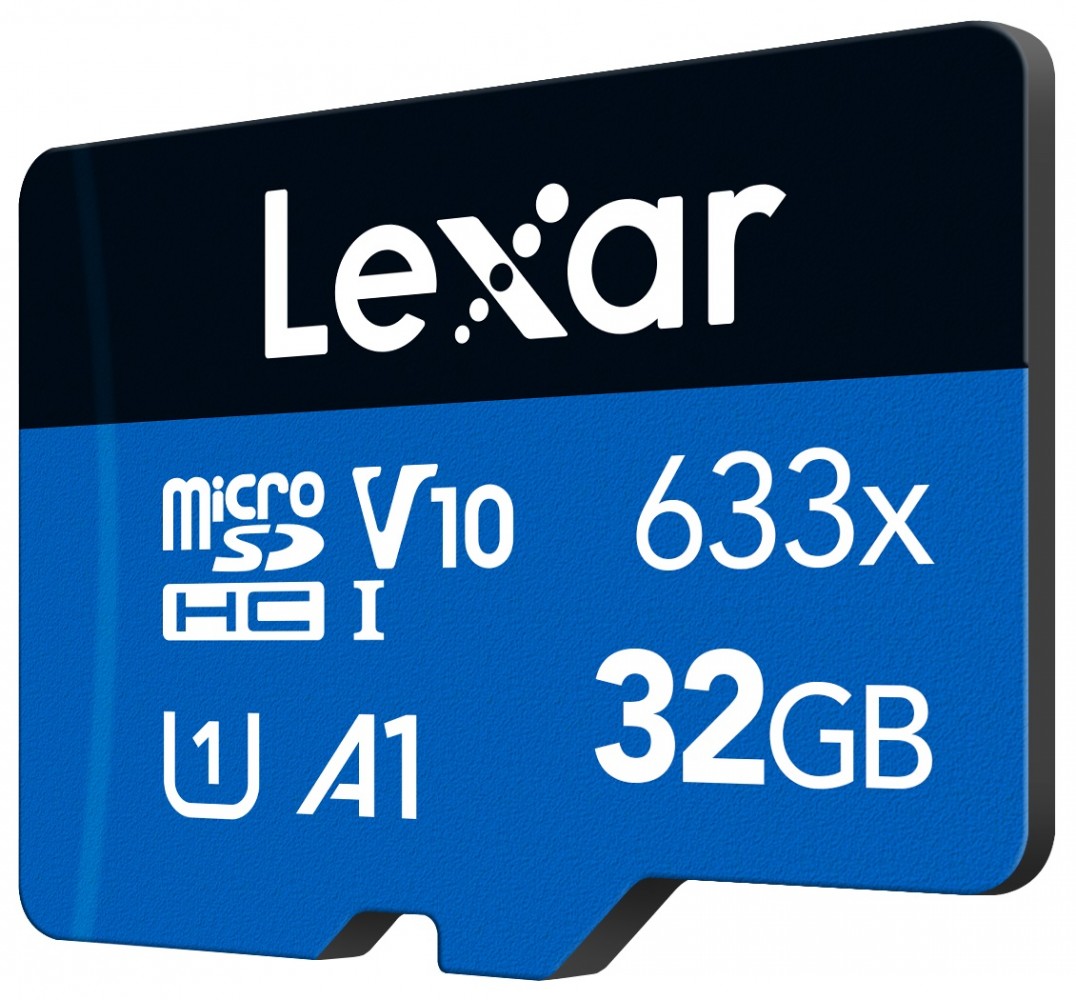 Lexar High-Performance Karta Pamięci 32GB micro SDHC do 100MB/s SD Adapter