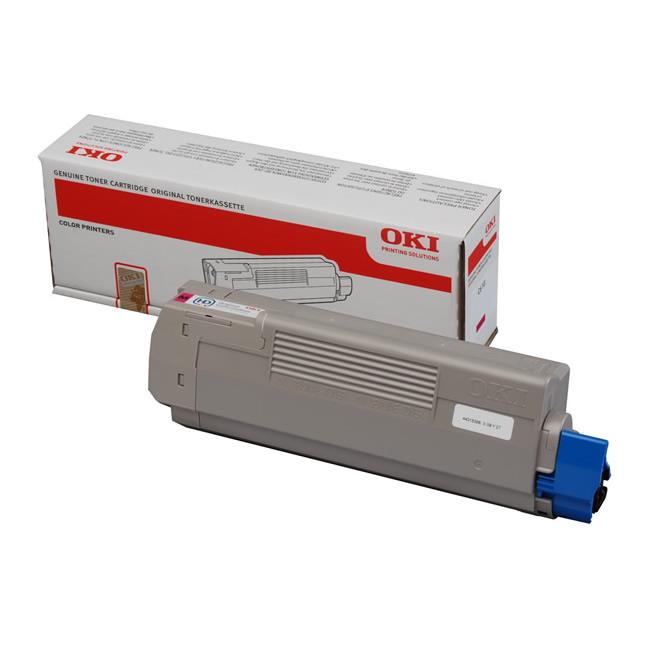Toner Oki 46507506 červený (magenta)