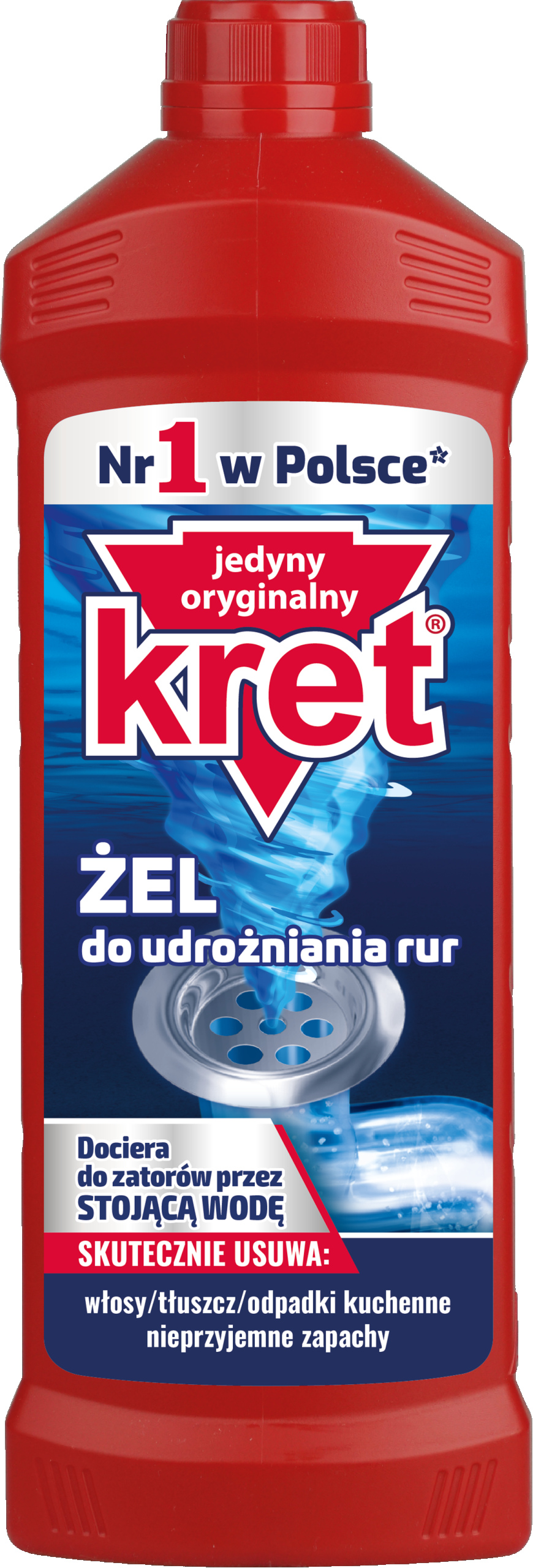 

Kret Żel Do Udrażania Rur 1KG
