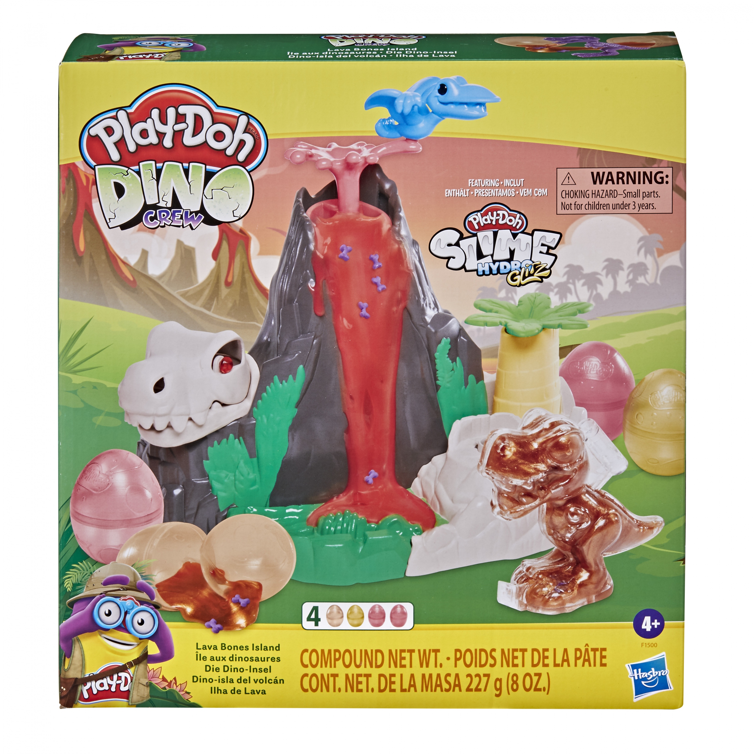 

Wyspa dinozaurów z wulkanem Play-Doh F1500