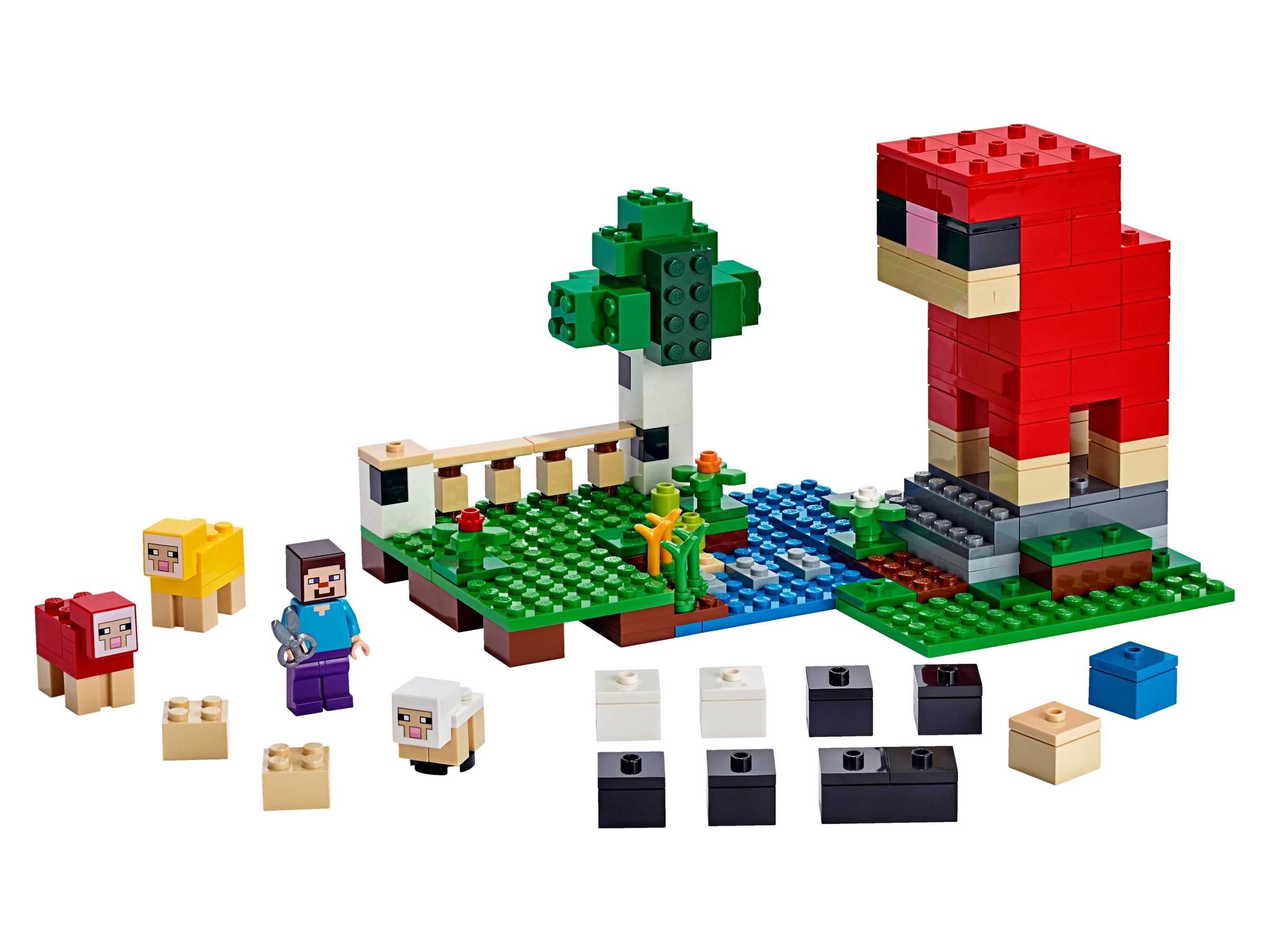 LEGO 21153 LEGO Minecraft 21153 HODOWLA OWIEC Bohater Minecraft