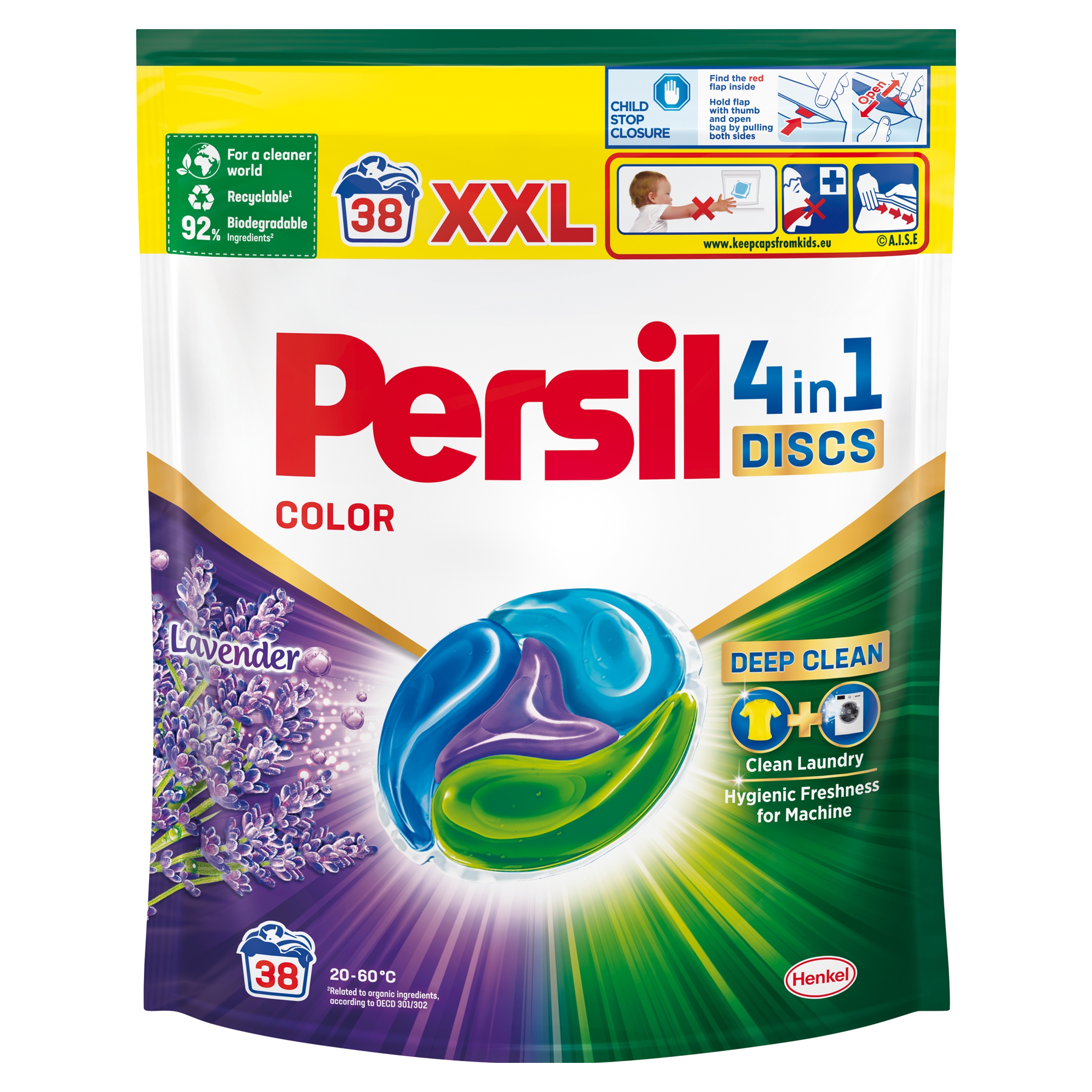 

Persil 4in1 Discs Color Lavender 38WL
