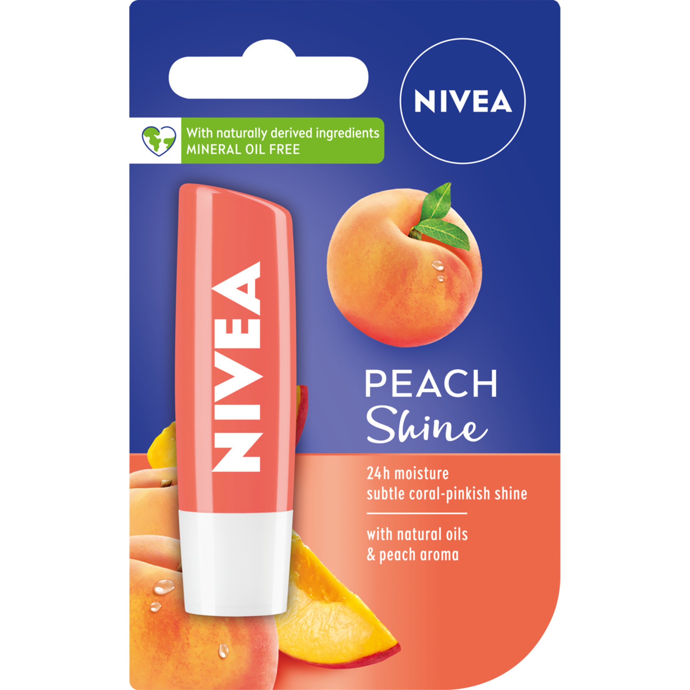 Nivea Papaya Shine pomadka do ust 5,5 ml 13447132724 Allegro.pl