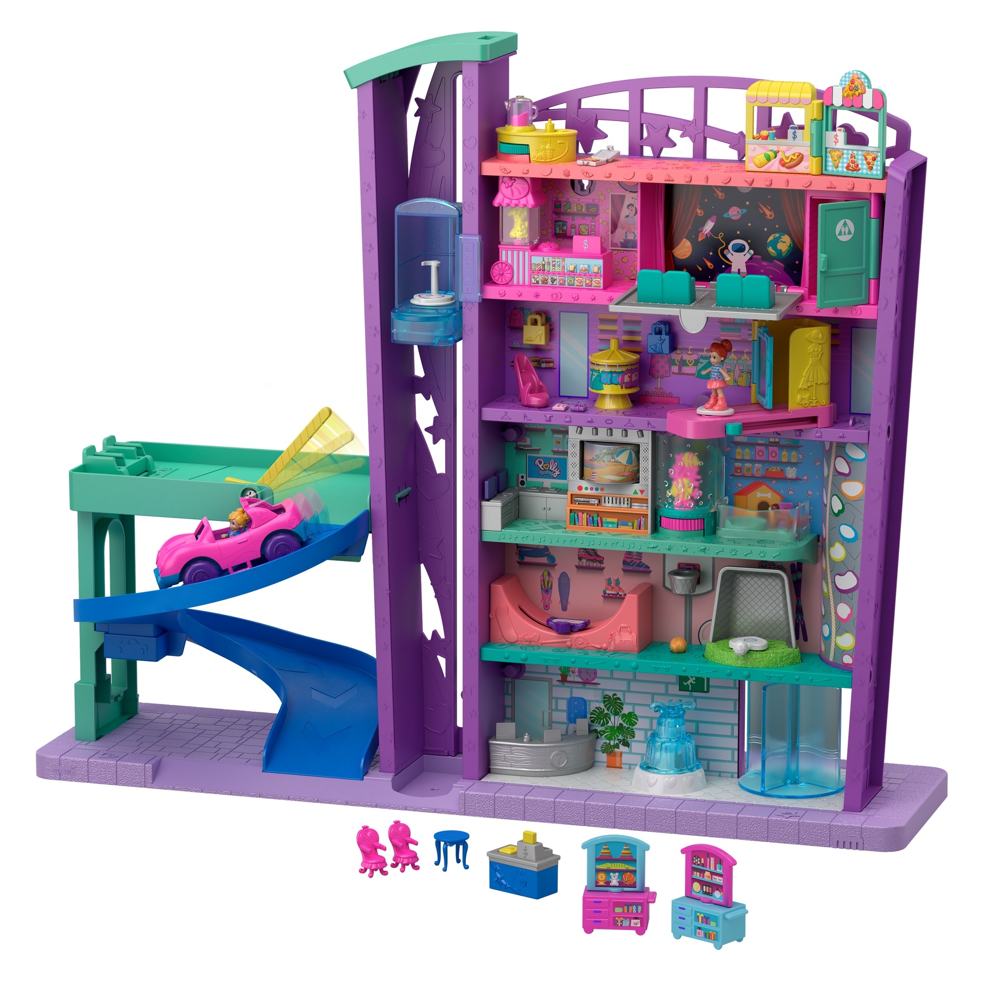 

Polly Pocket zestaw centrum handlowe w Pollyville