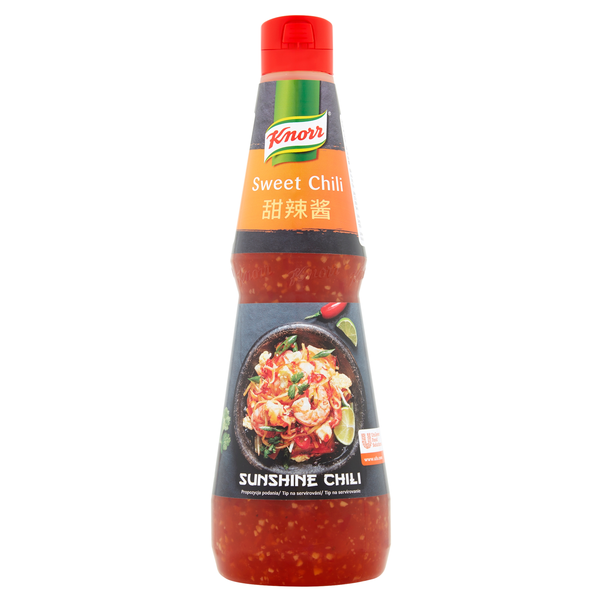 Omáčka chilli omáčka Sunshine Chili 1L Knorr