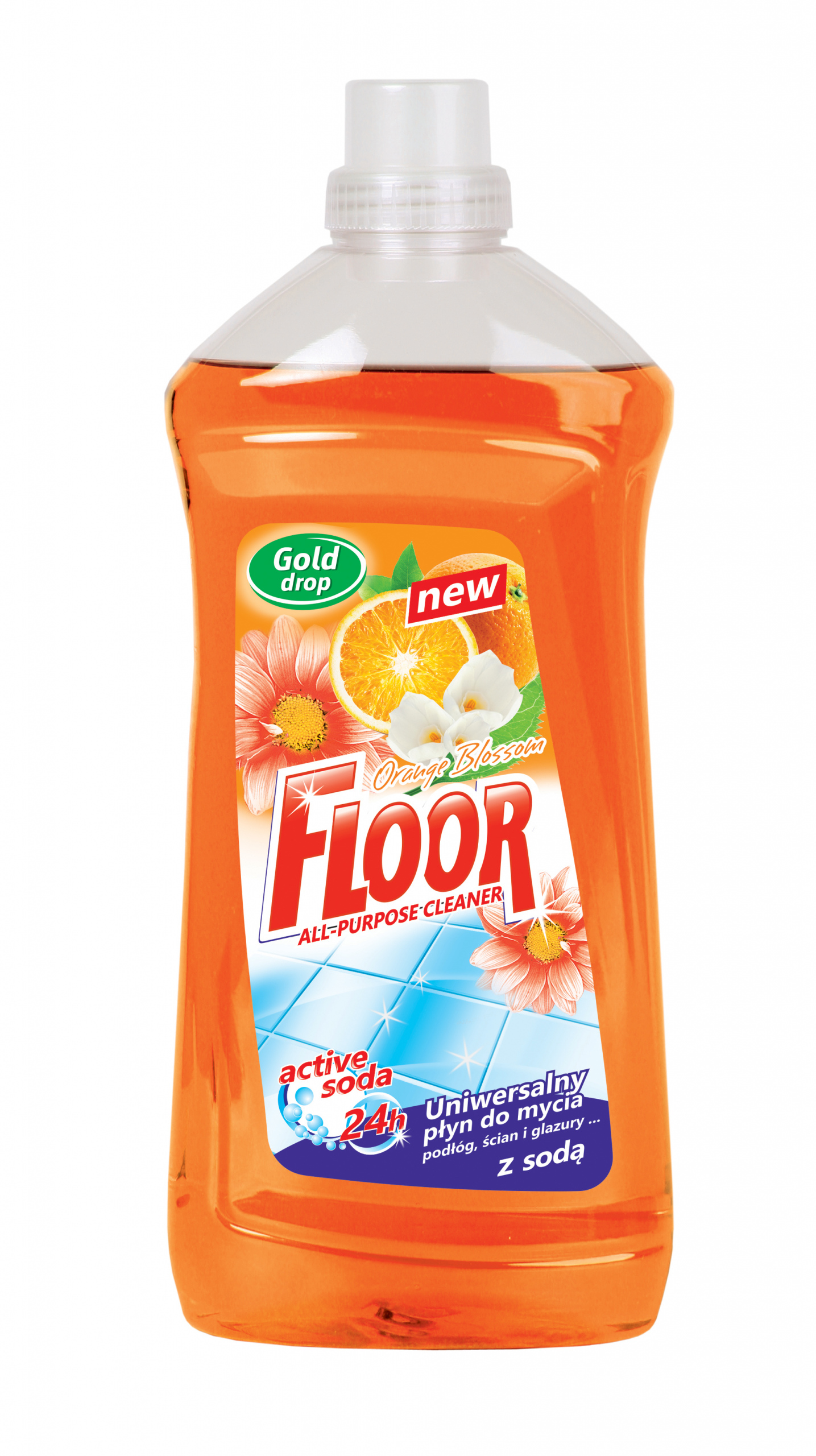

Płyn Floor Gold Drop 1,5l Uniwersalny