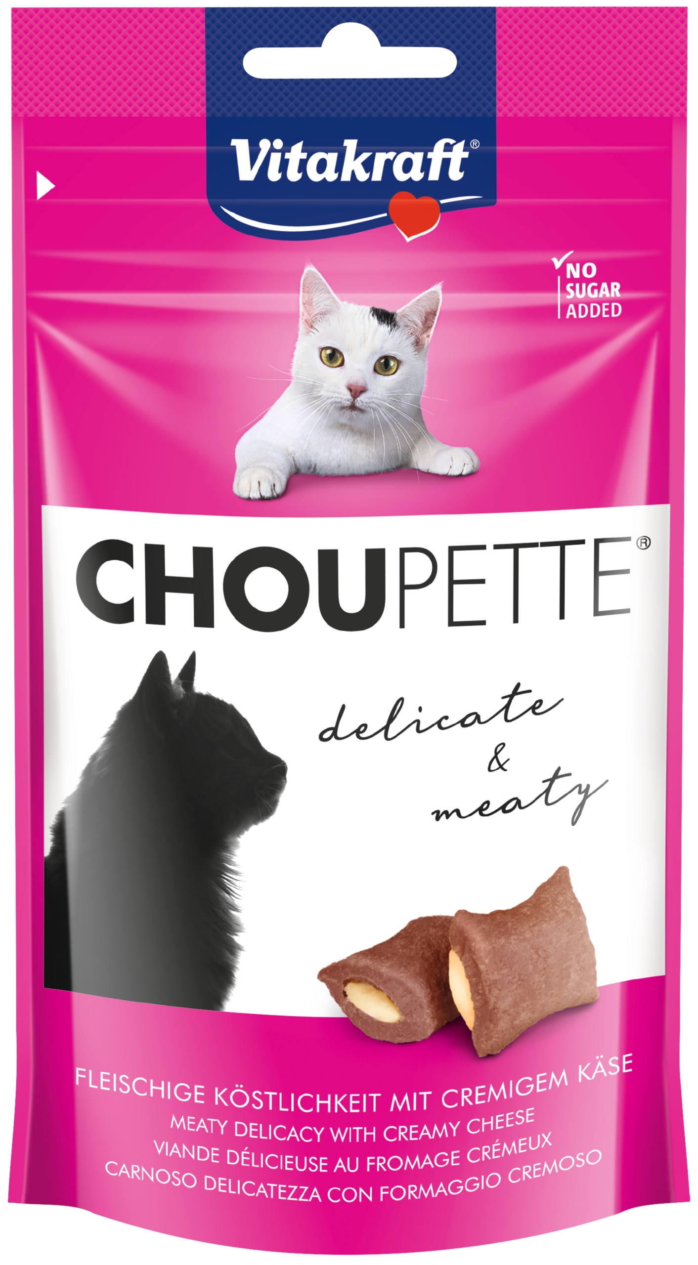 8x Vitakraft Cat Choupette pamlsek pro kočku 40 g