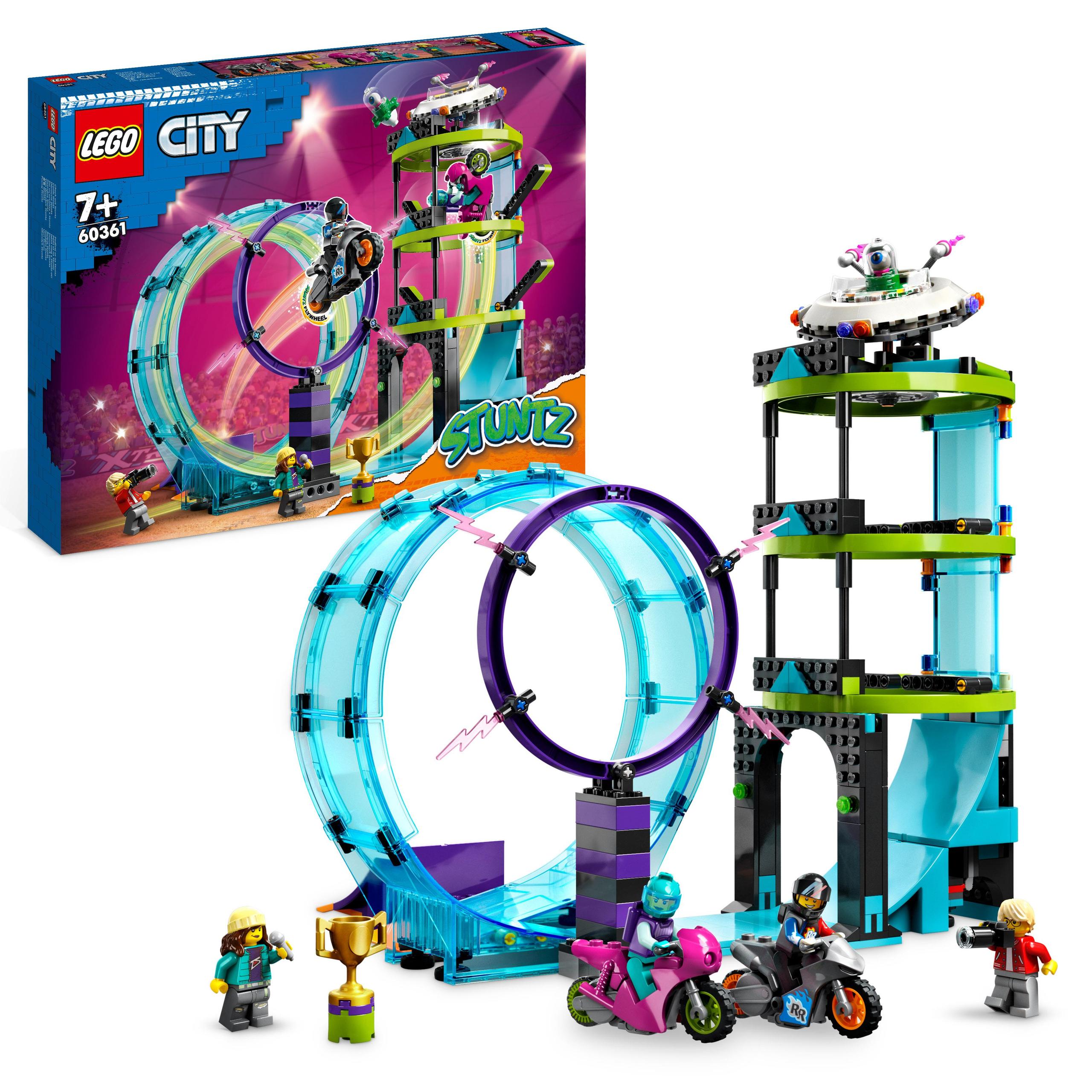 Lego 60361 City Extrémní kaskadérská výzva Stavebnice Originální Nové
