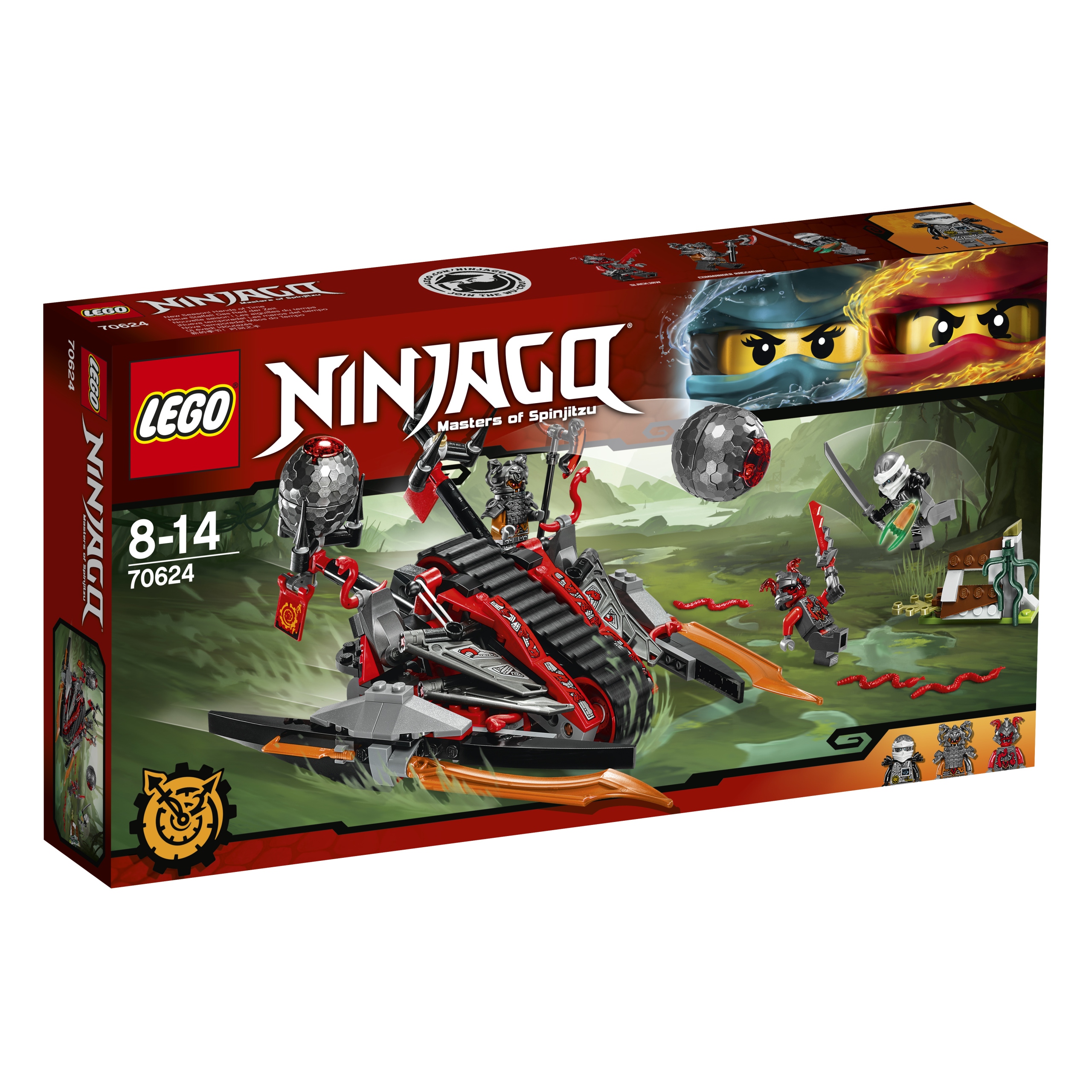 Lego Ninjago Cynobrowy Najeźdźca 70624
