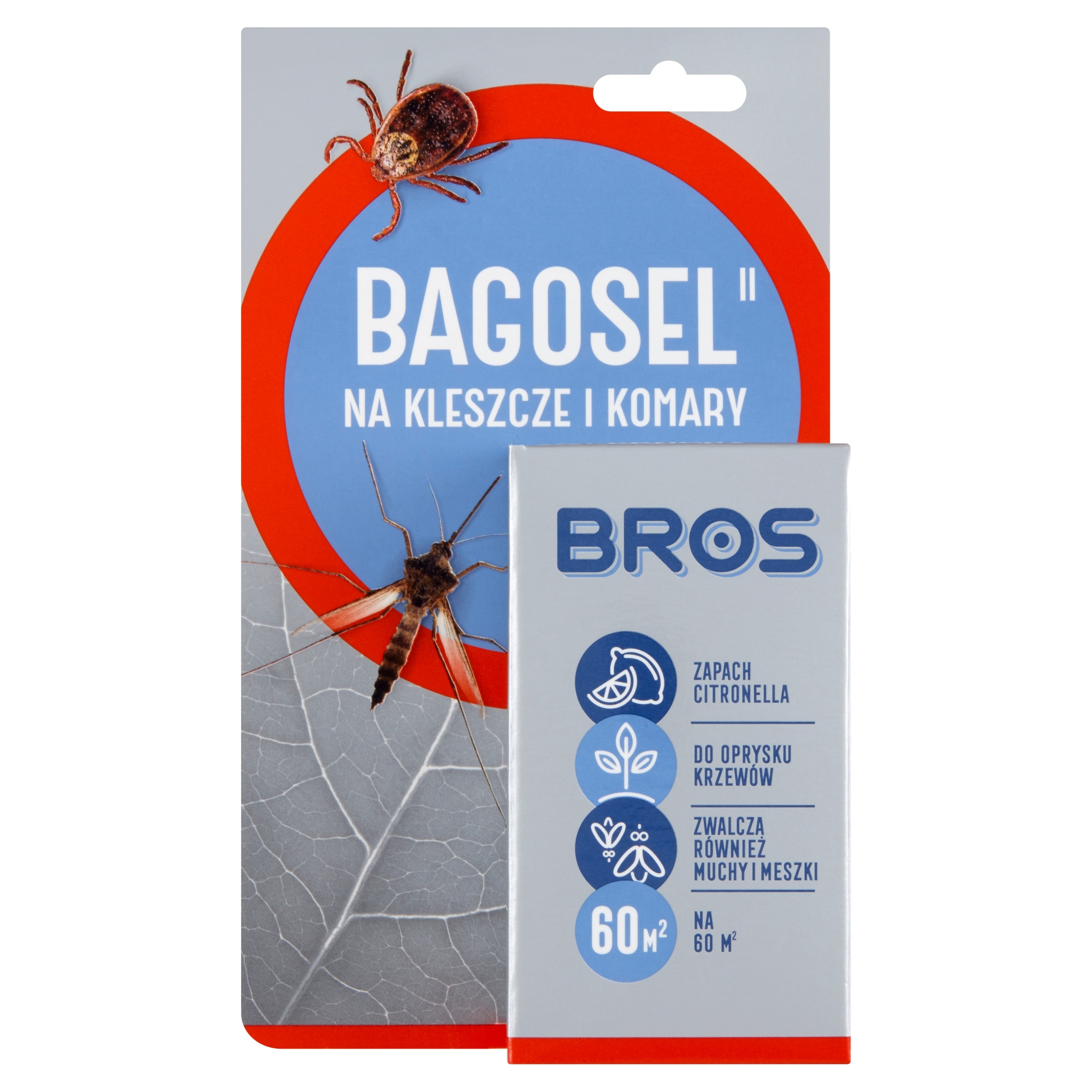 

Bros Preparat do oprysku przeciw komarom/kleszczom