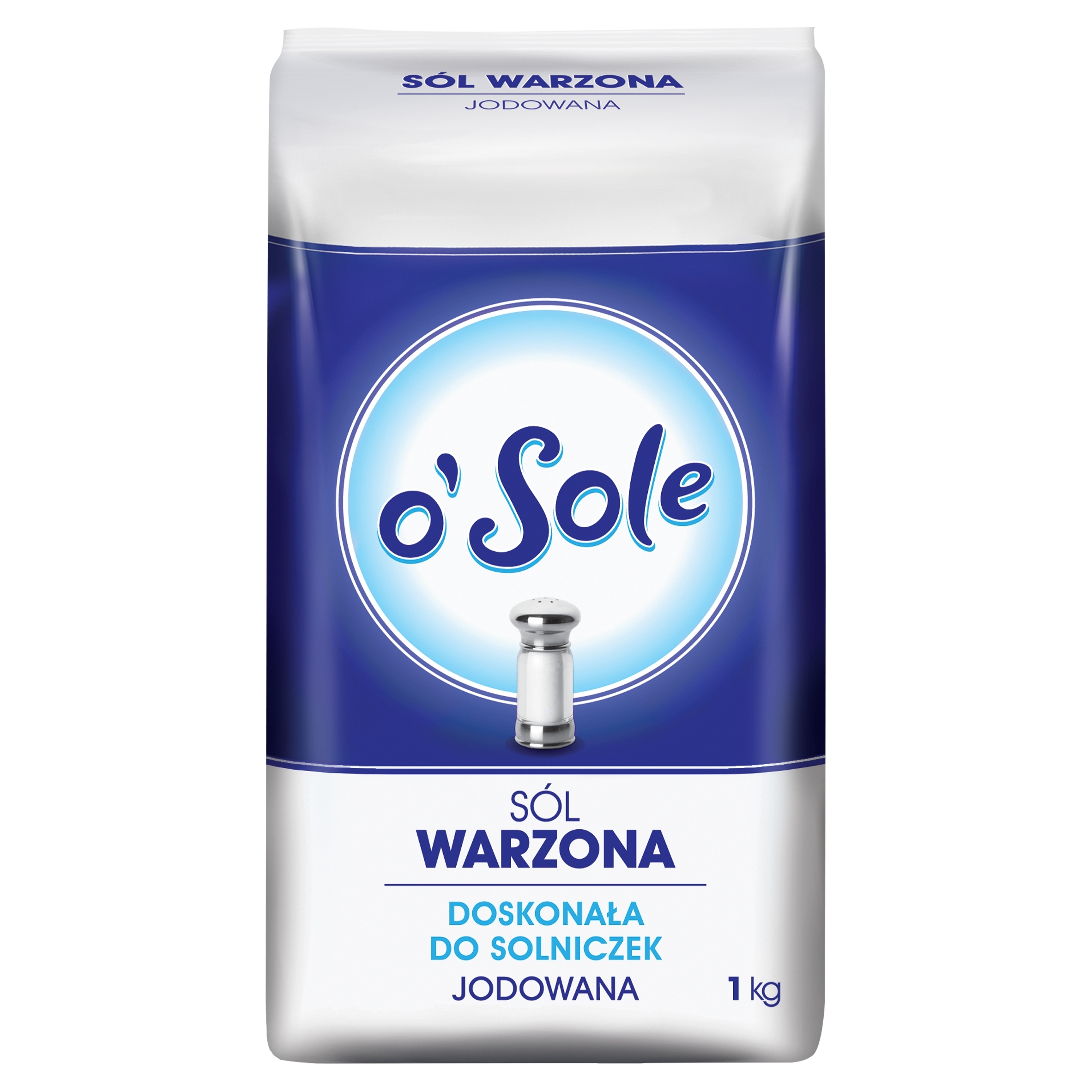 Sól warzona jodowana 1kg o'Sole