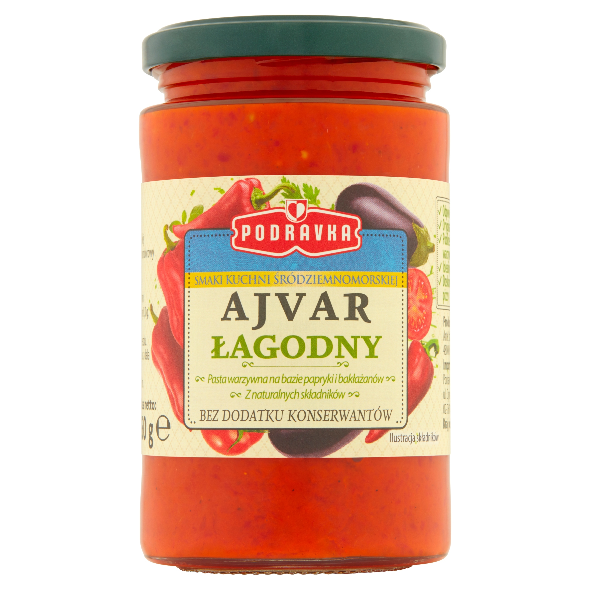 Levně 4x Podravka Ajvar jemná 350 g