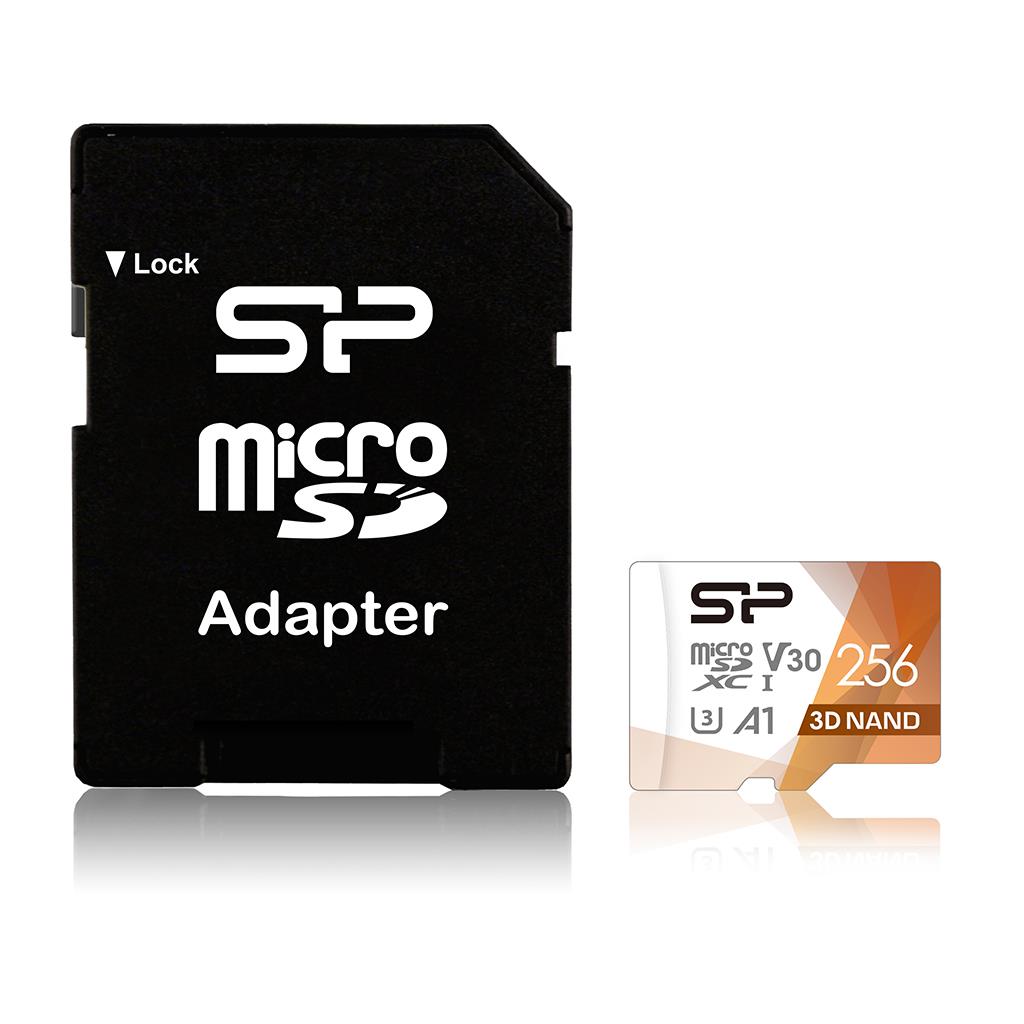 Karta pamięci microSD (SDXC) Silicon Power 256 GB